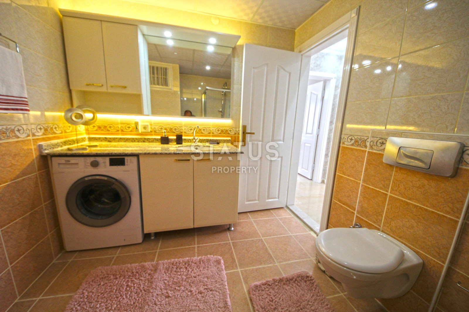 Трёхкомнатная квартира с отдельной кухней в центре Махмутлара. 125м2 фото 20