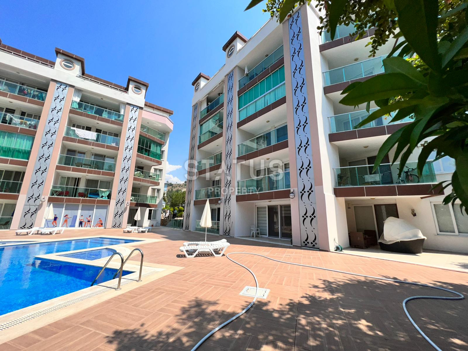 Меблированный дуплекс с садом в Кестеле, 100м2 фото 16