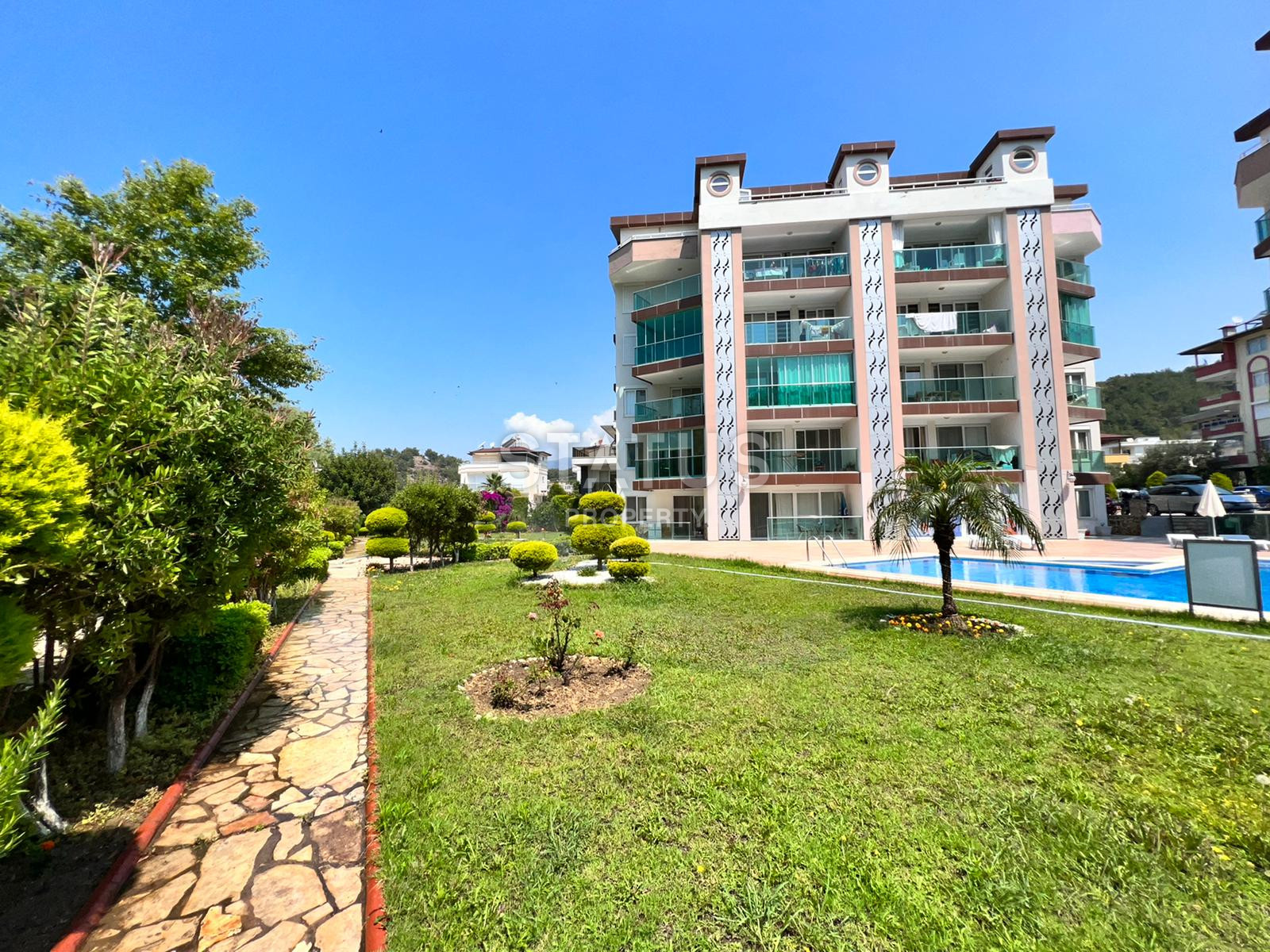 Меблированный дуплекс с садом в Кестеле, 100м2 фото 22