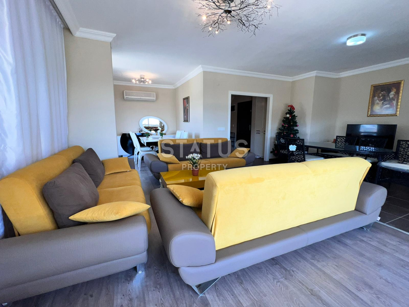 Двухуровневая квартира 3+1 с видом на море в Махмутларе. 250м2 фото 4