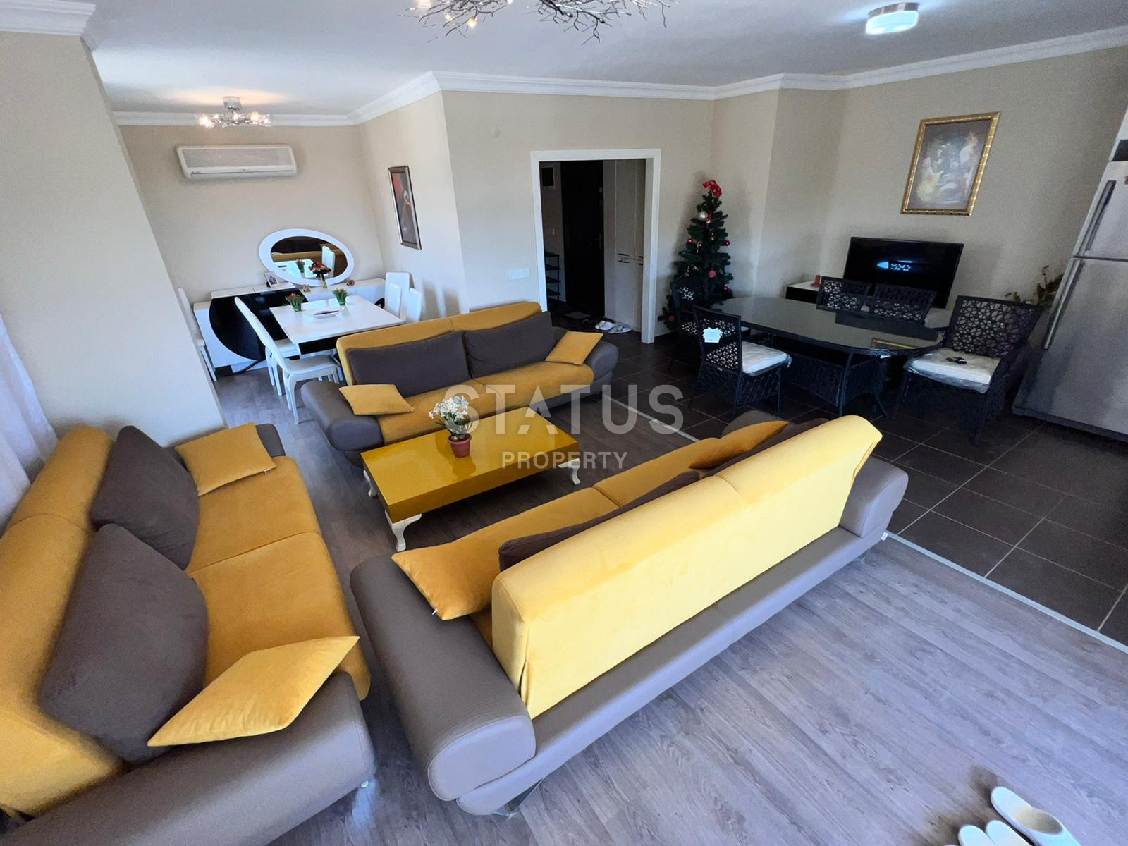 Двухуровневая квартира 3+1 с видом на море в Махмутларе. 250м2 фото 14