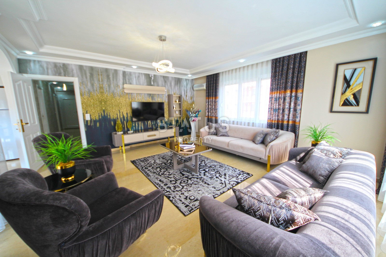 Трёхкомнатная квартира в центре Махмутлара. 125м2 фото 2