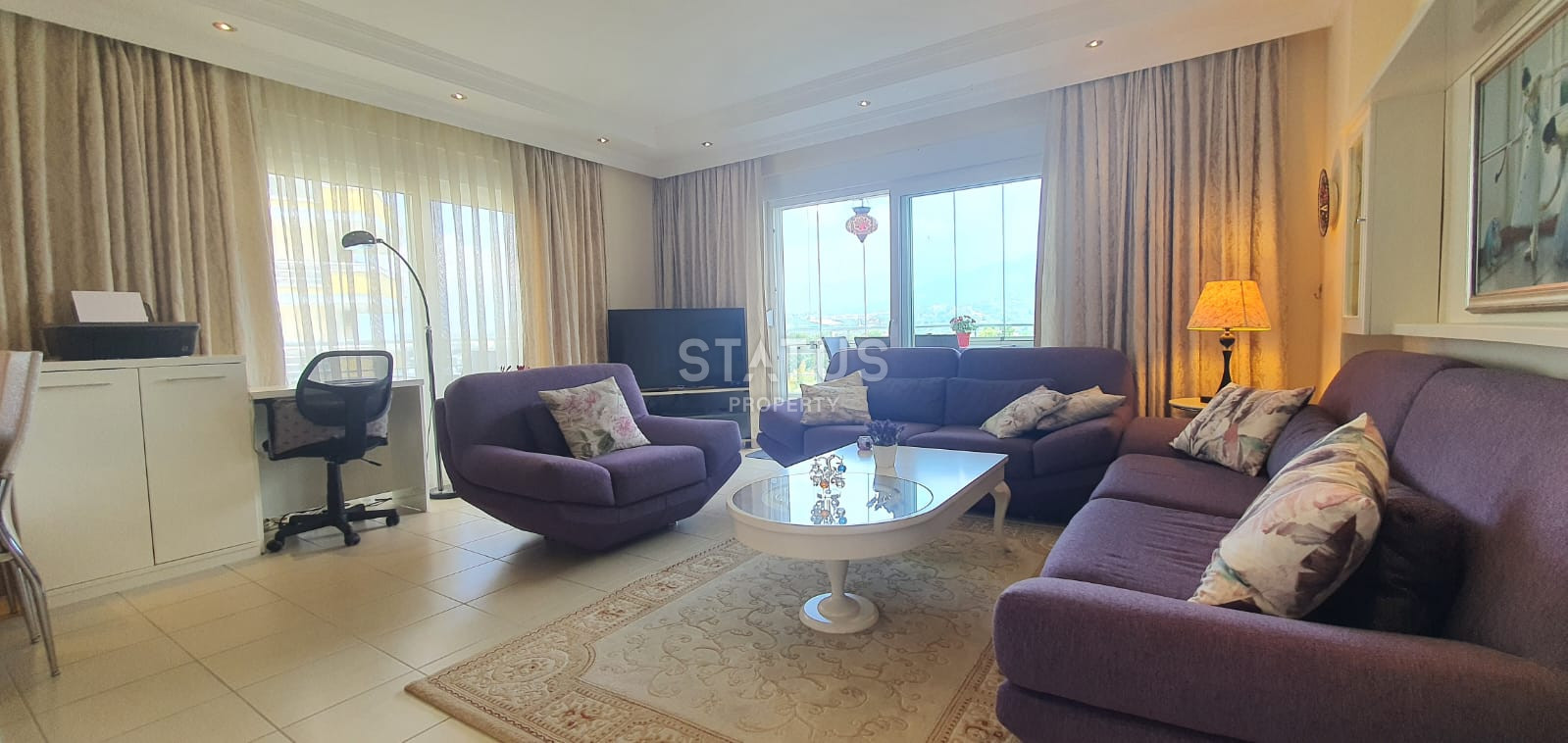 Трёхкомнатная меблированная квартира в центре Махмутлара. 110м2 фото 14