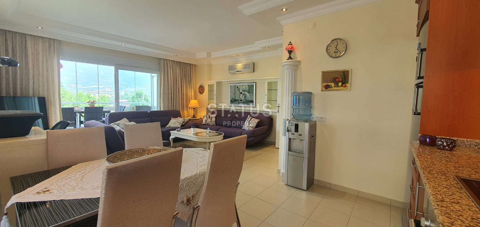 Трёхкомнатная меблированная квартира в центре Махмутлара. 110м2 фото 18