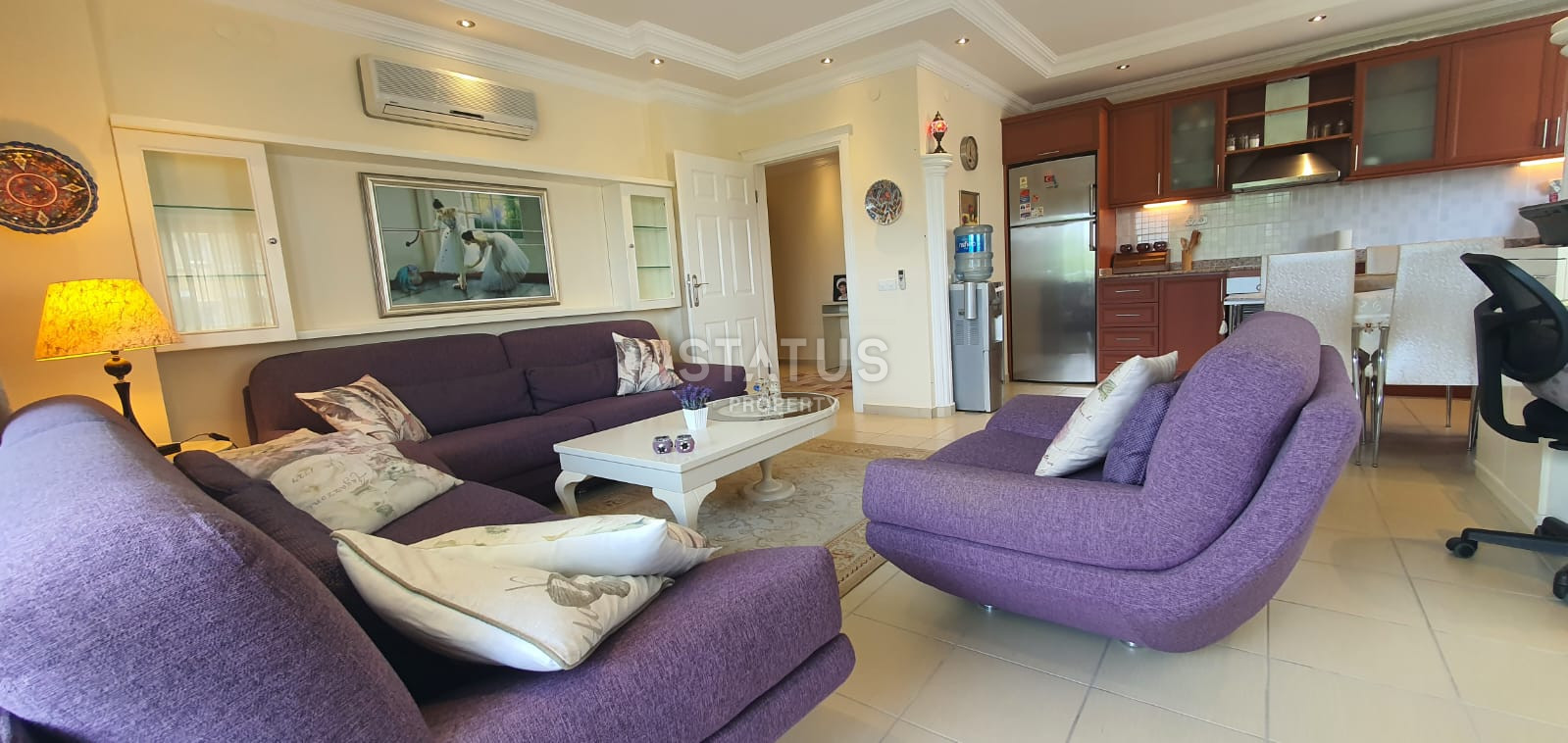 Трёхкомнатная меблированная квартира в центре Махмутлара. 110м2 фото 19