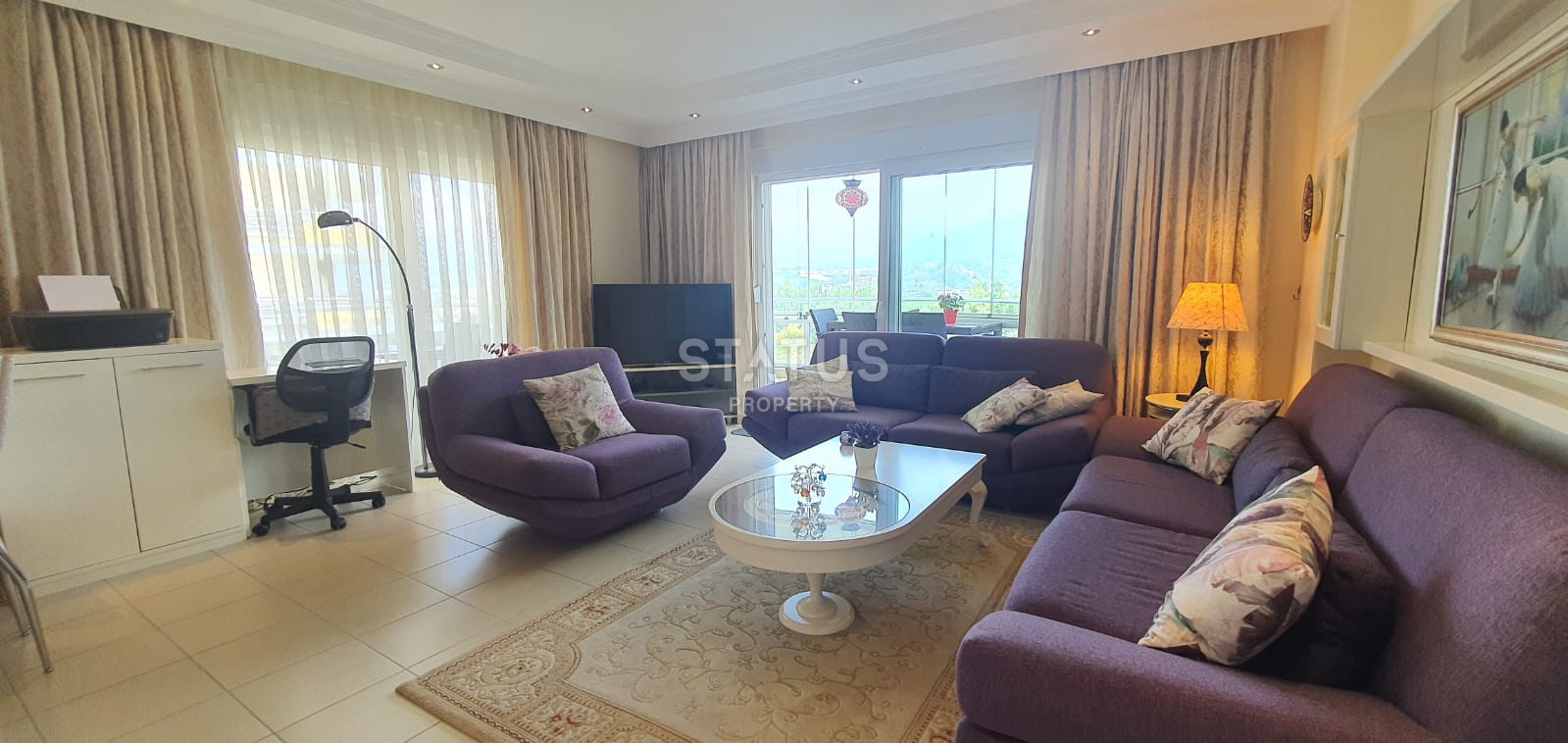 Трёхкомнатная меблированная квартира в центре Махмутлара. 110м2 фото 26