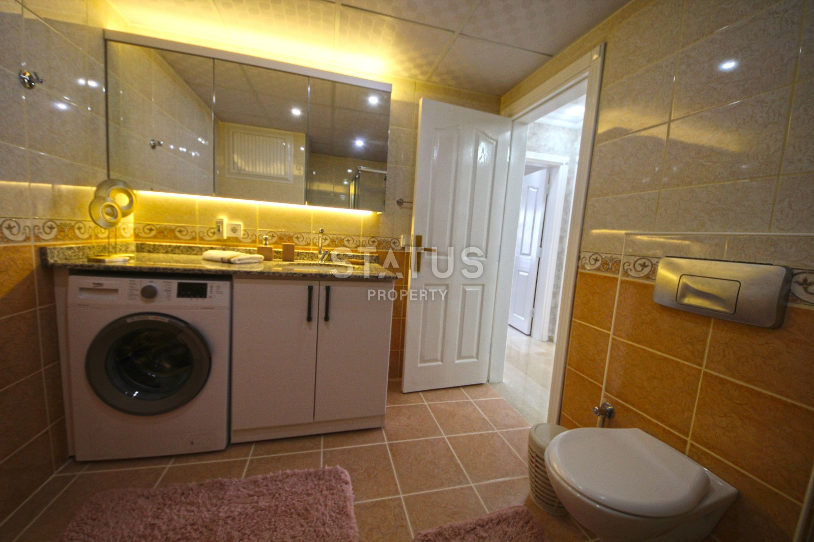 Трёхкомнатная квартира с отдельной кухней в центре Махмутлара. 125м2 фото 10