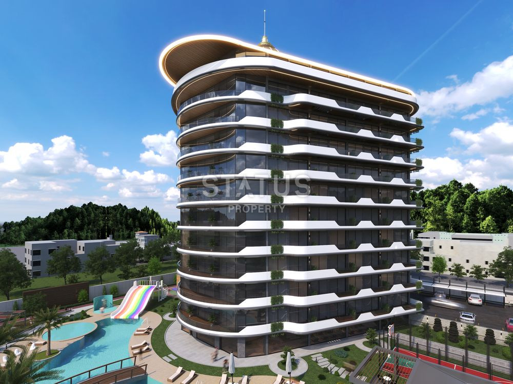 Новый проект отельного типа в Газипаша. 56м2 – 110м2 фото 2