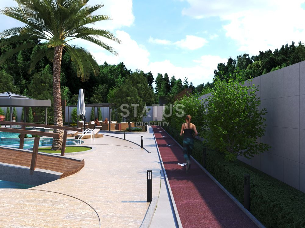 Новый проект отельного типа в Газипаша. 56м2 – 110м2 фото 4