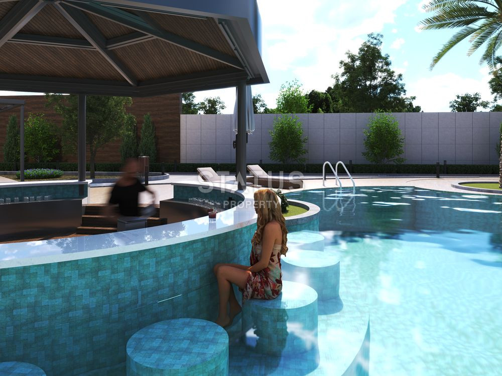 Новый проект отельного типа в Газипаша. 56м2 – 110м2 фото 11