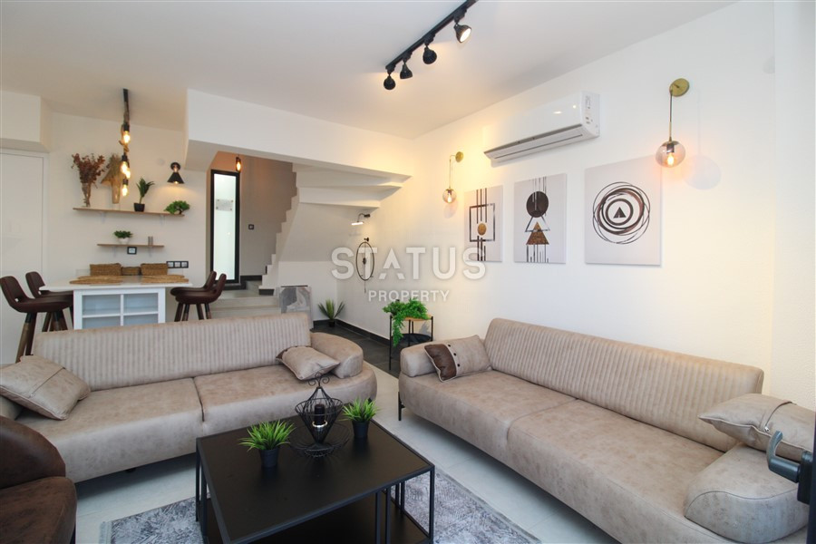 Стильная двухуровневая вилла в Каргыджаке. 175м2 фото 5