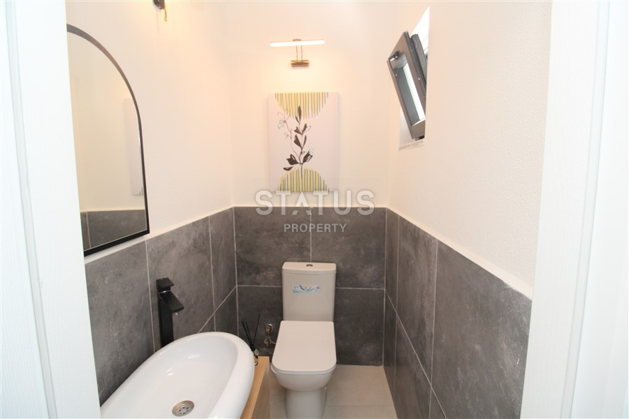 Стильная двухуровневая вилла в Каргыджаке. 175м2 фото 12