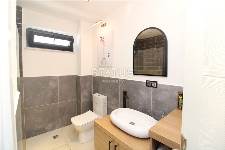 Стильная двухуровневая вилла в Каргыджаке. 175м2 фото 13