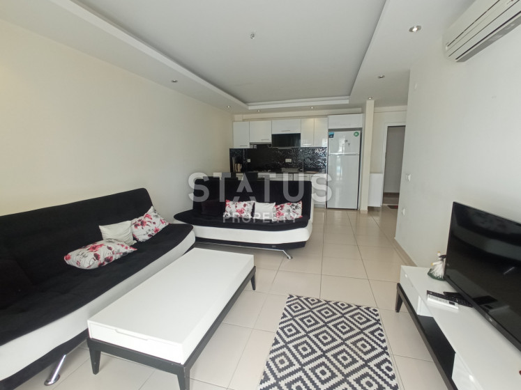 Квартира 1+1 в комплексе гостиничного типа в Джикджилли. 50м2 фото 1