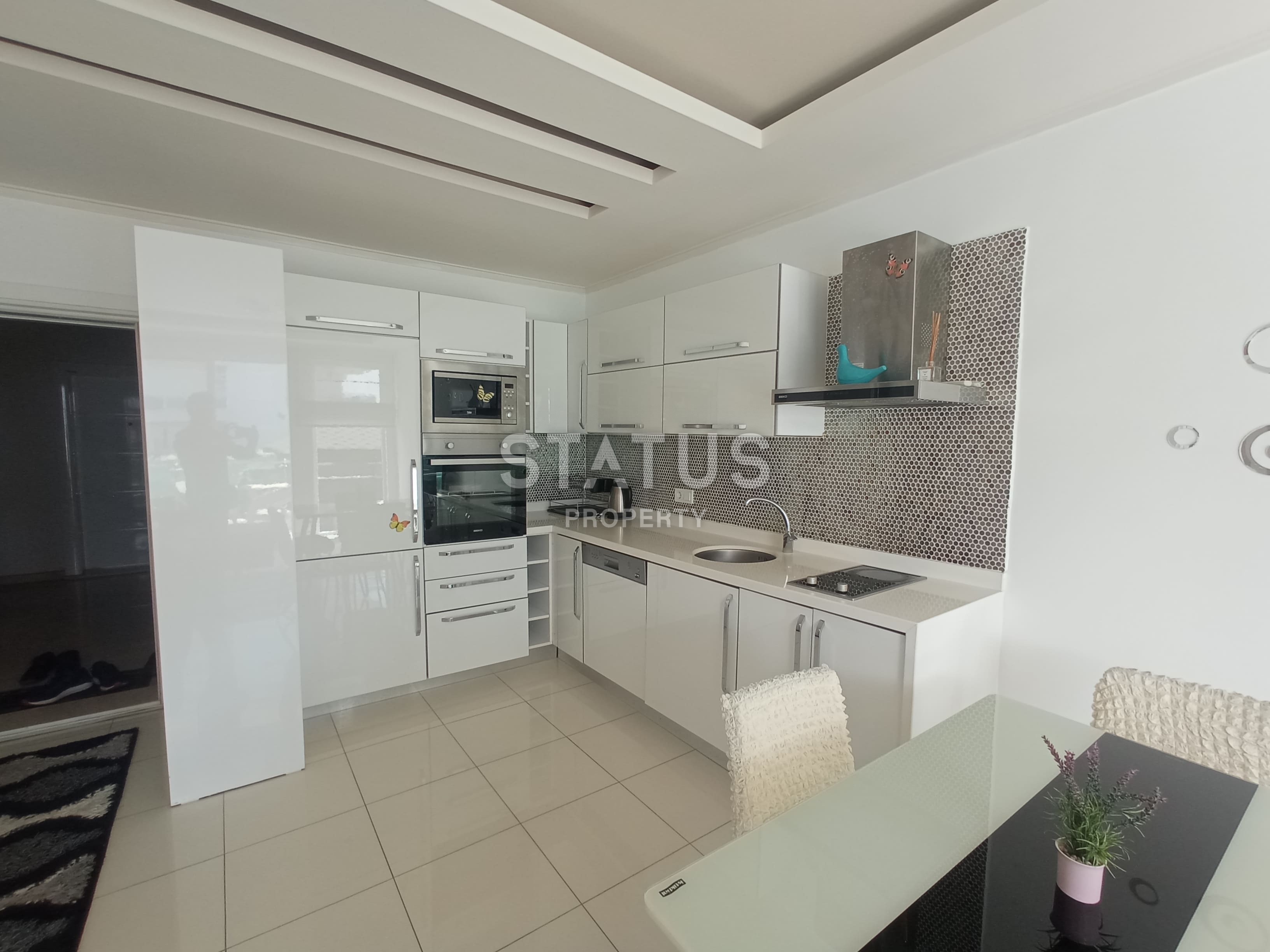 Меблированная квартира в ЖК премиум класса в первой береговой линии в Кестеле. 58м2 фото 5