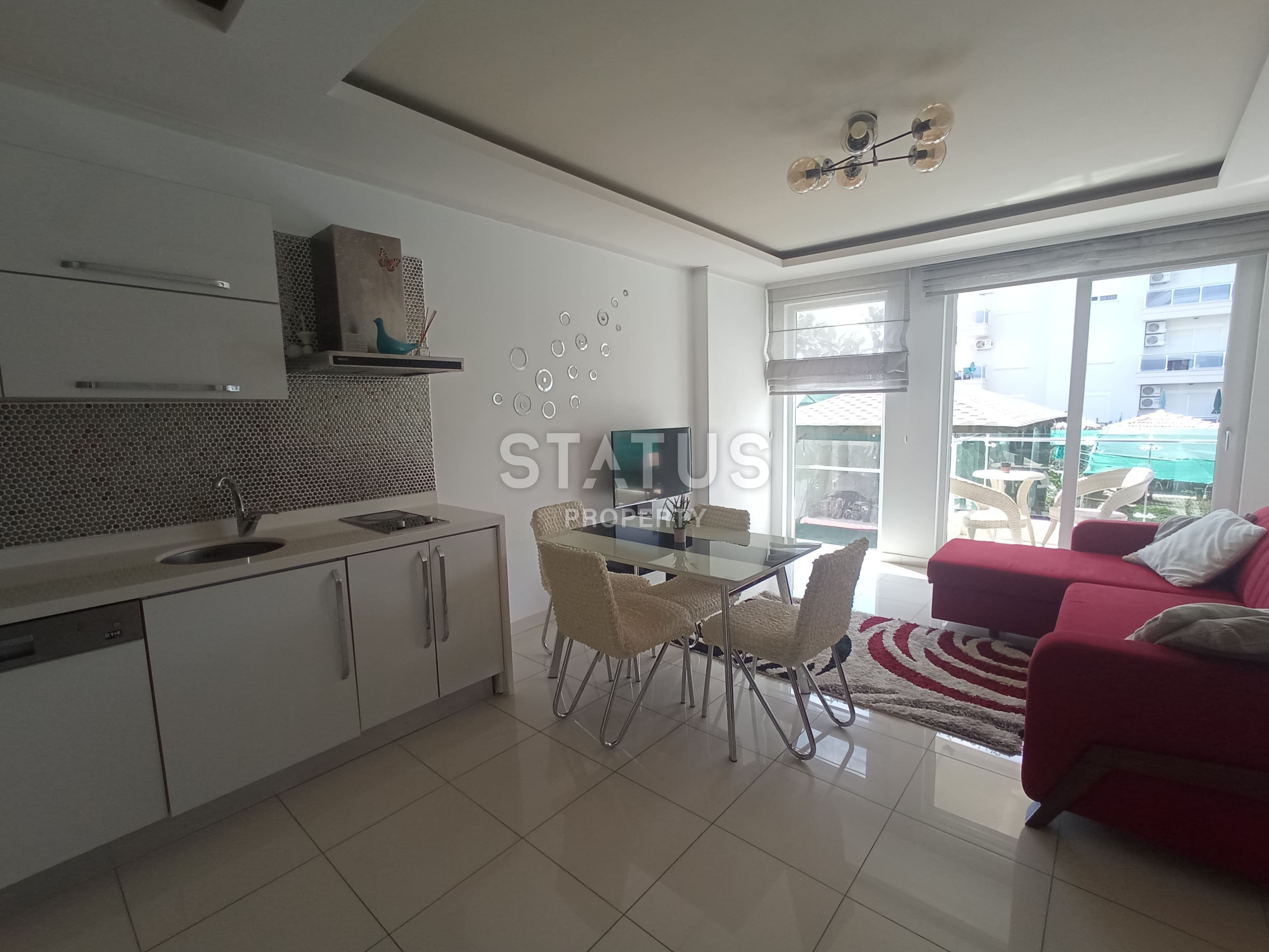 Меблированная квартира в ЖК премиум класса в первой береговой линии в Кестеле. 58м2 фото 8