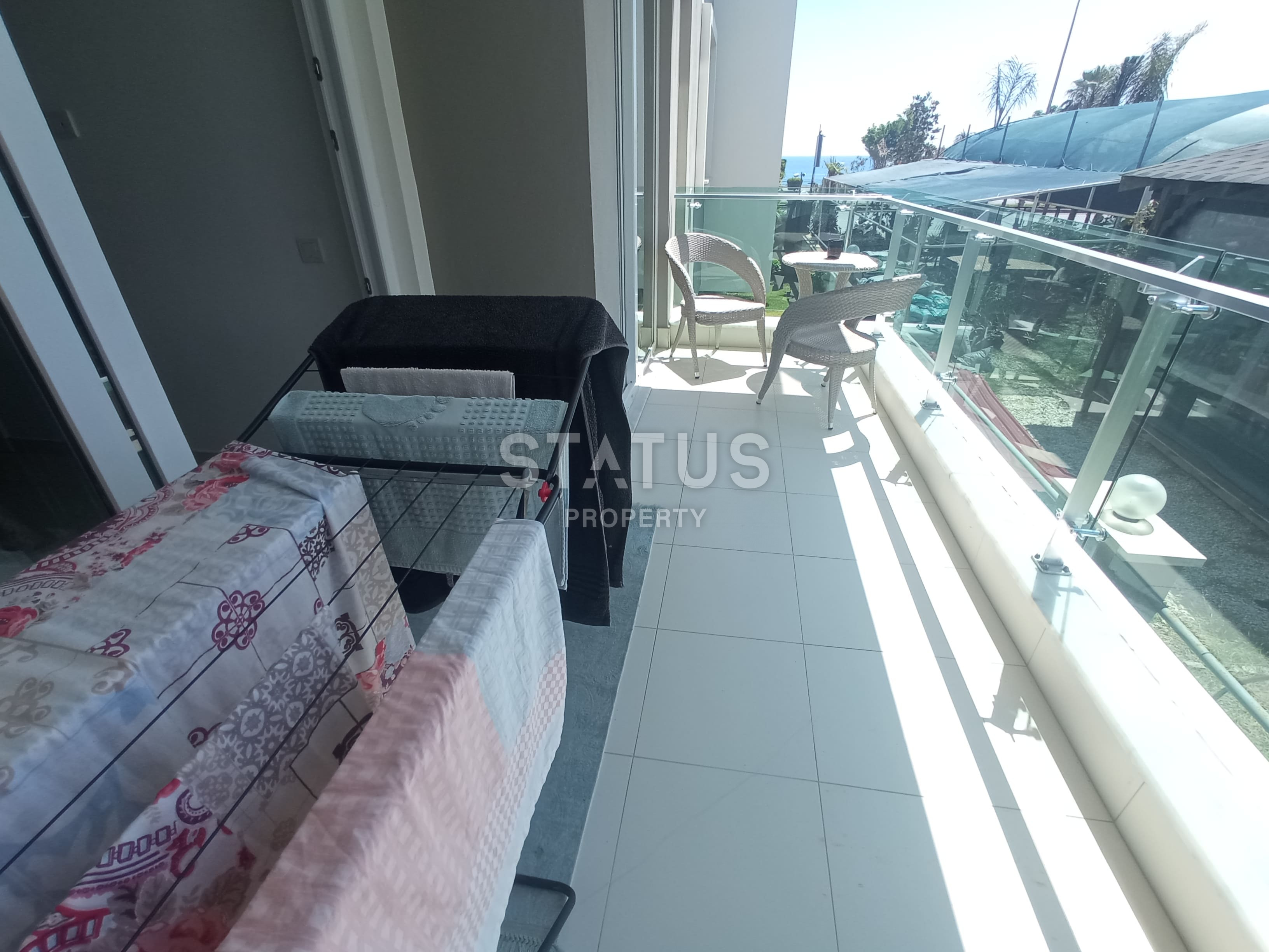 Меблированная квартира в ЖК премиум класса в первой береговой линии в Кестеле. 58м2 фото 11