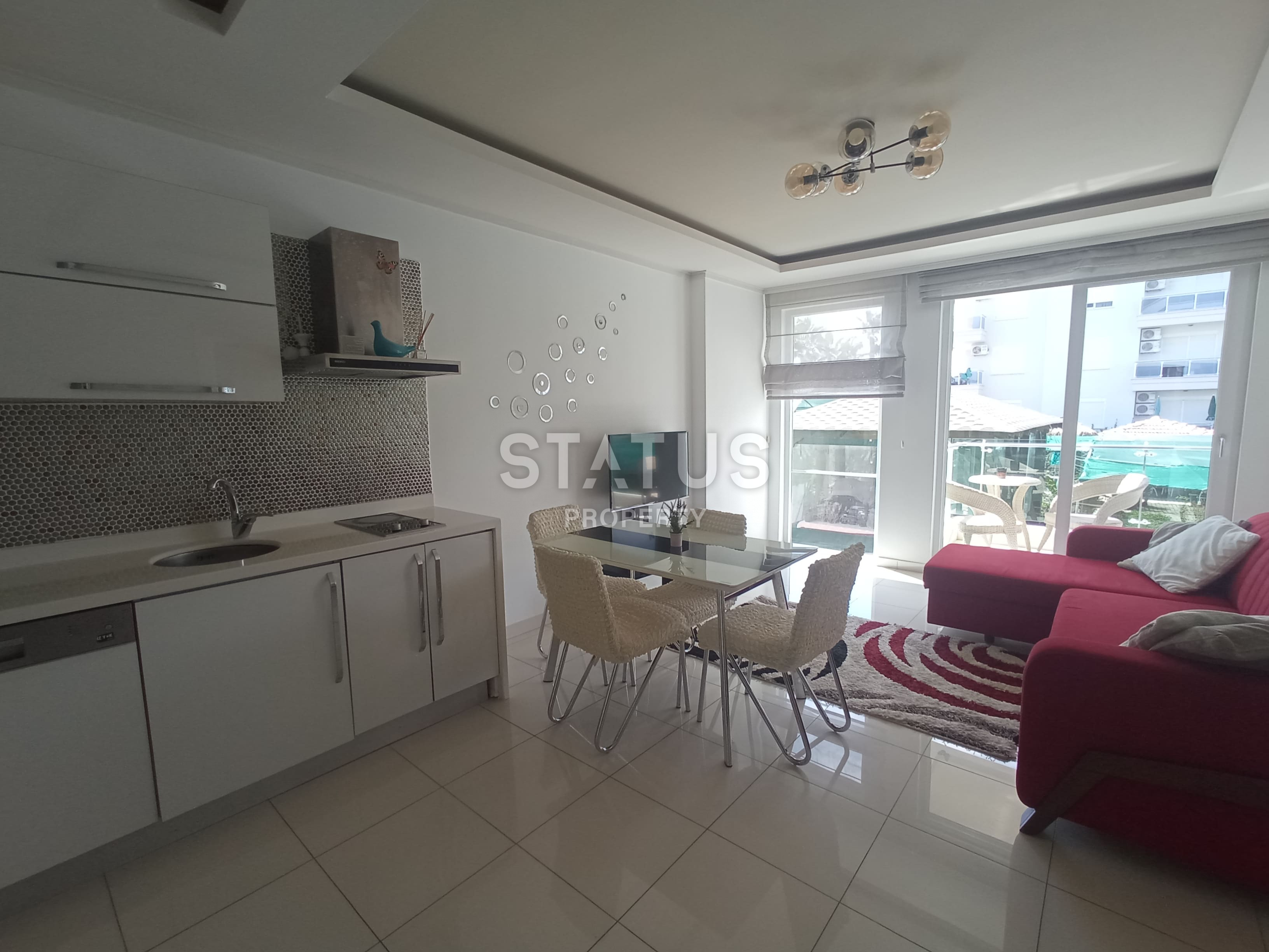 Меблированная квартира в ЖК премиум класса в первой береговой линии в Кестеле. 58м2 фото 13