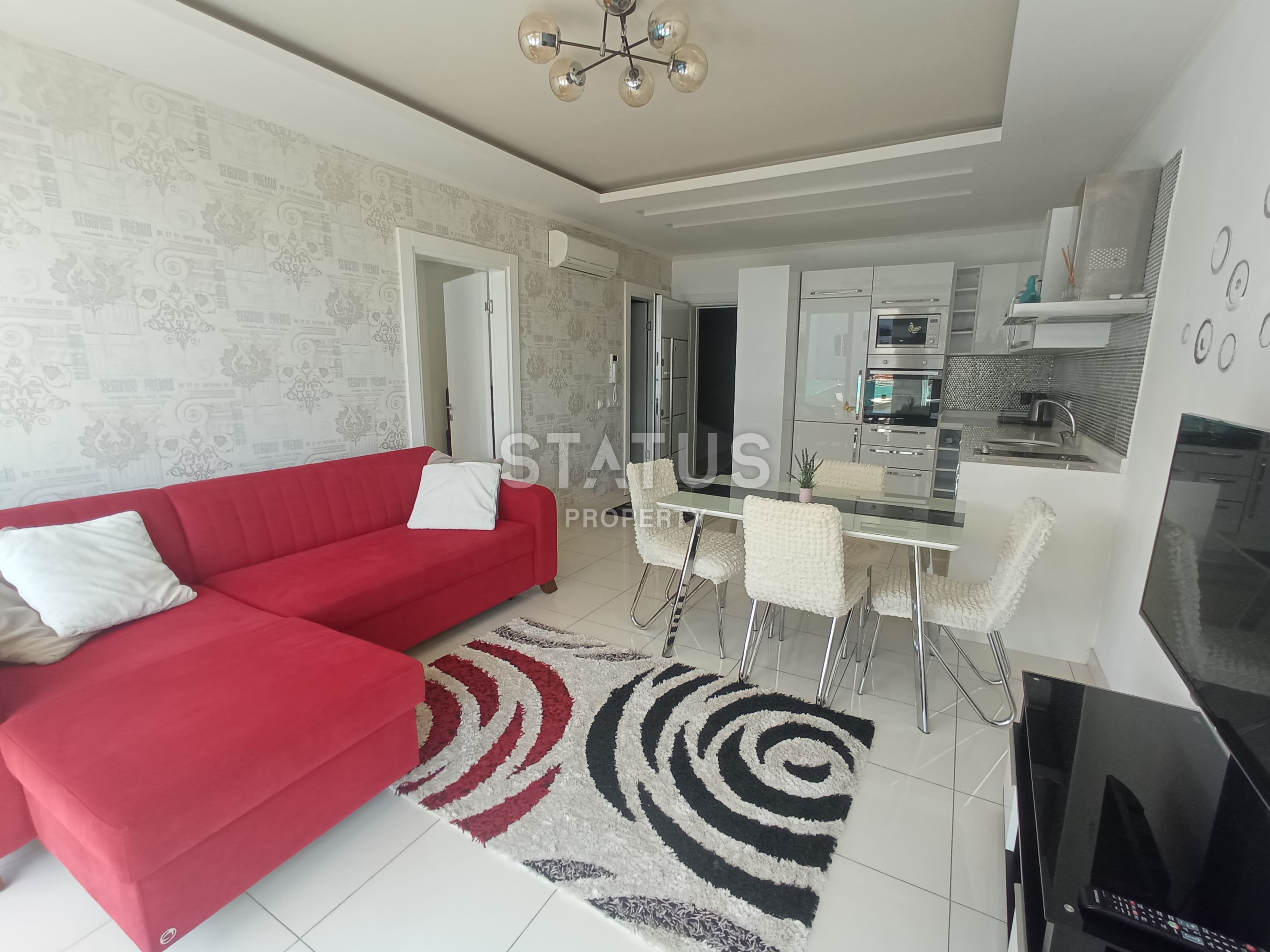 Меблированная квартира в ЖК премиум класса в первой береговой линии в Кестеле. 58м2 фото 18