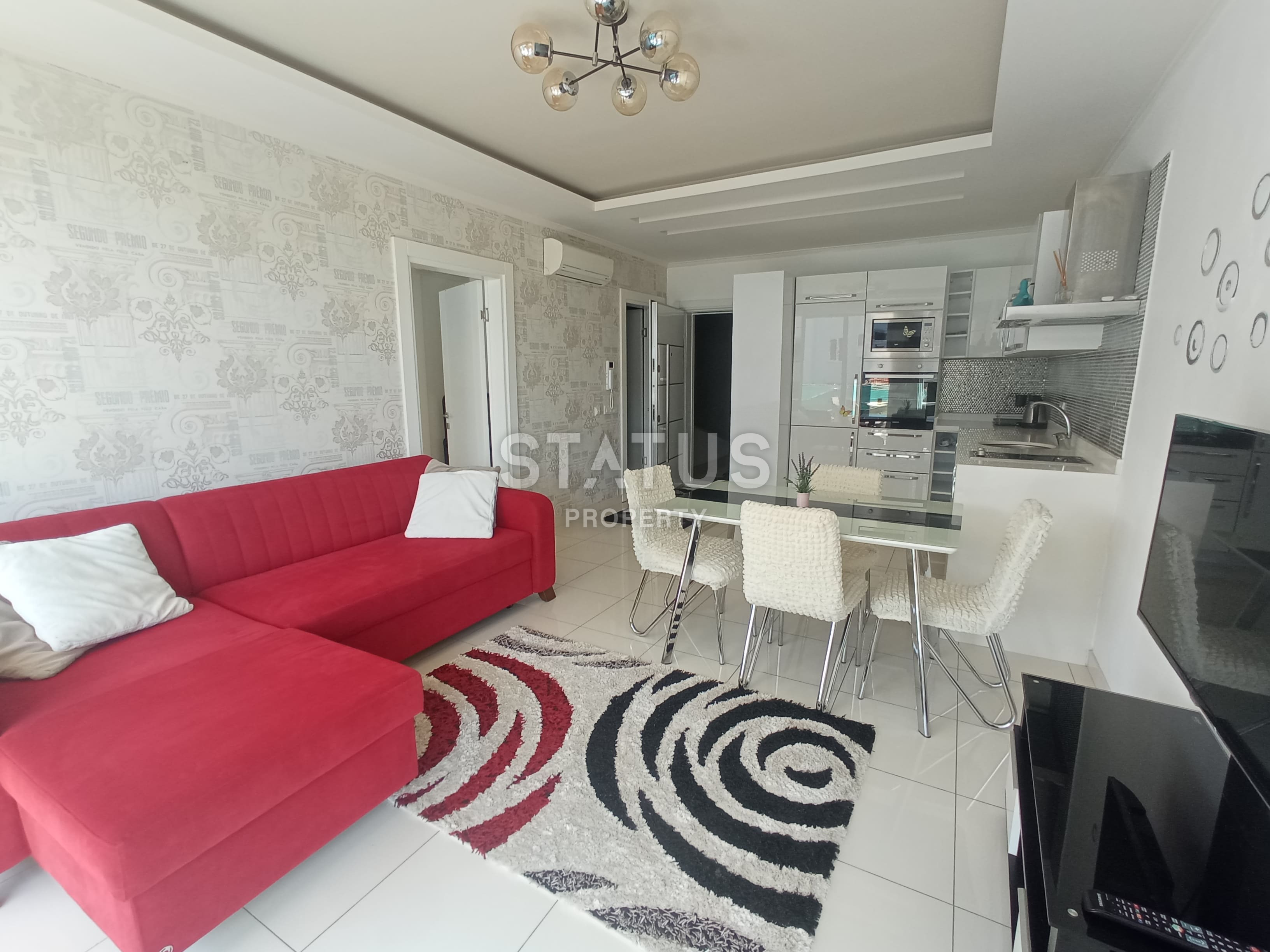 Меблированная квартира в ЖК премиум класса в первой береговой линии в Кестеле. 58м2 фото 20