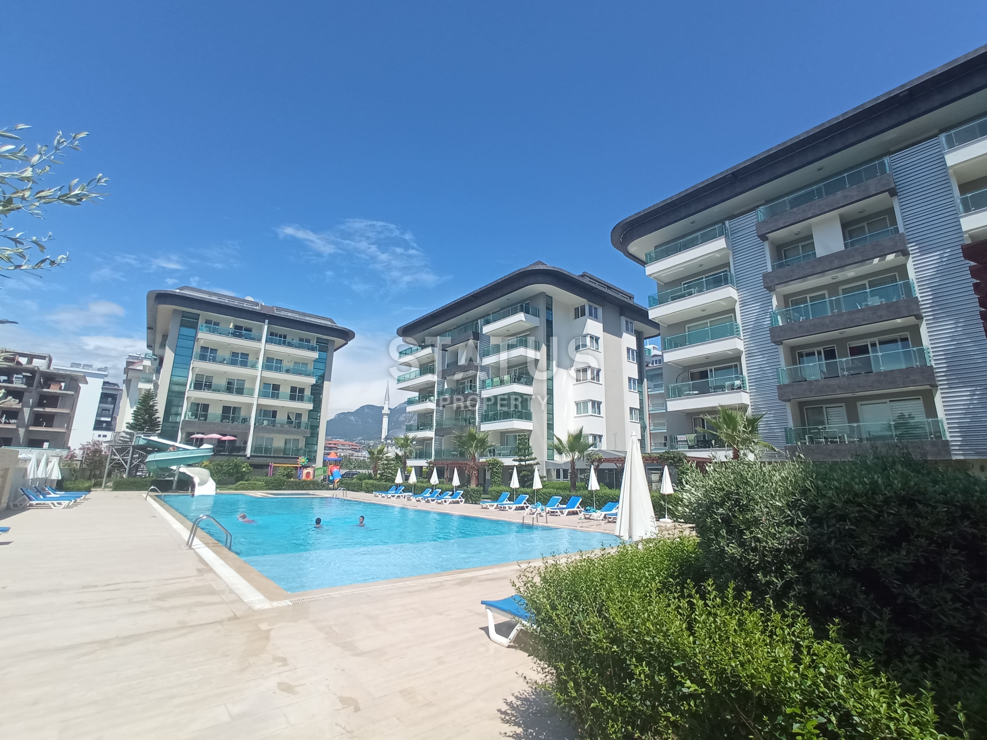 Меблированная квартира в ЖК премиум класса в первой береговой линии в Кестеле. 58м2 фото 32