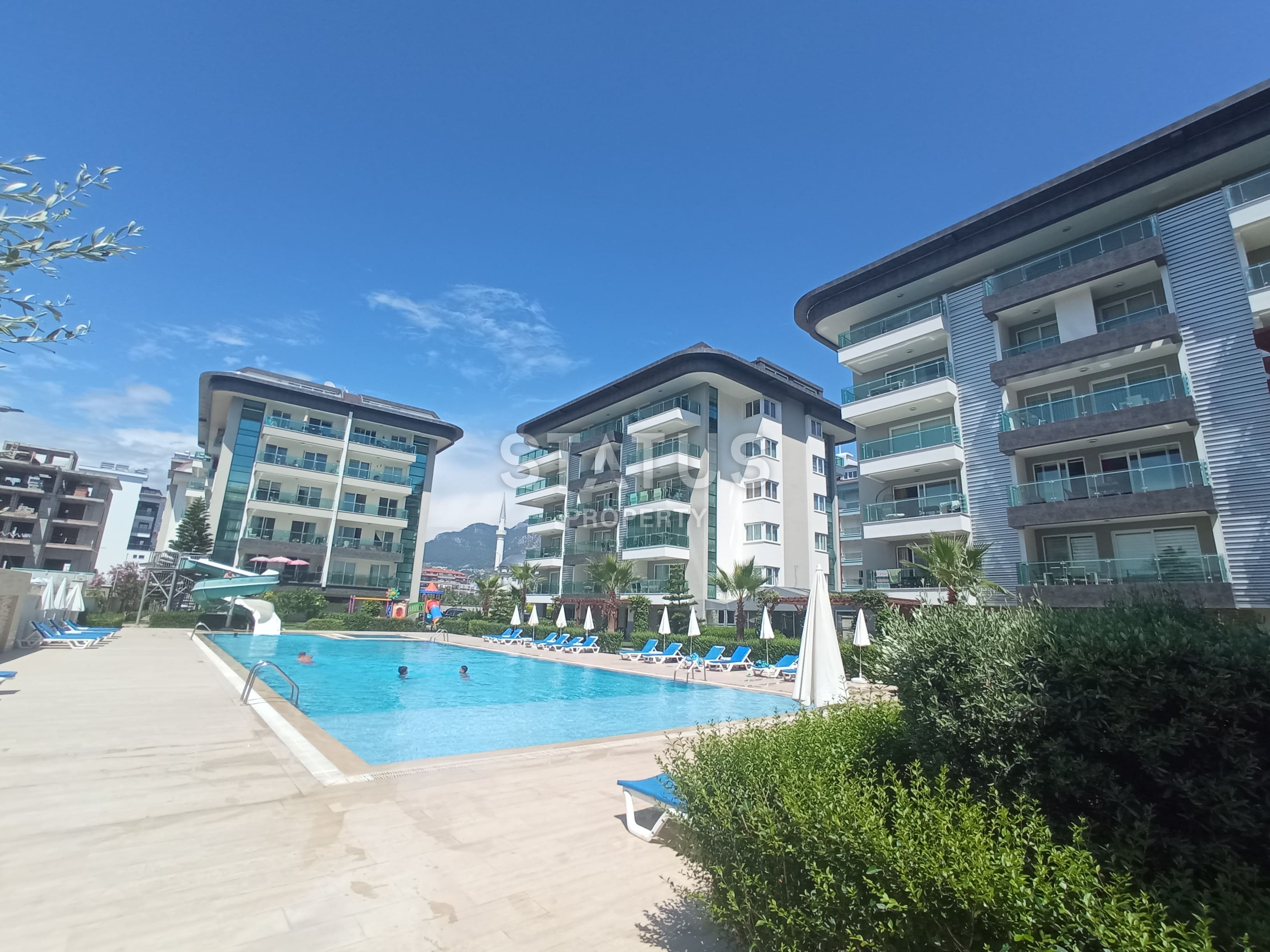 Меблированная квартира в ЖК премиум класса в первой береговой линии в Кестеле. 58м2 фото 34