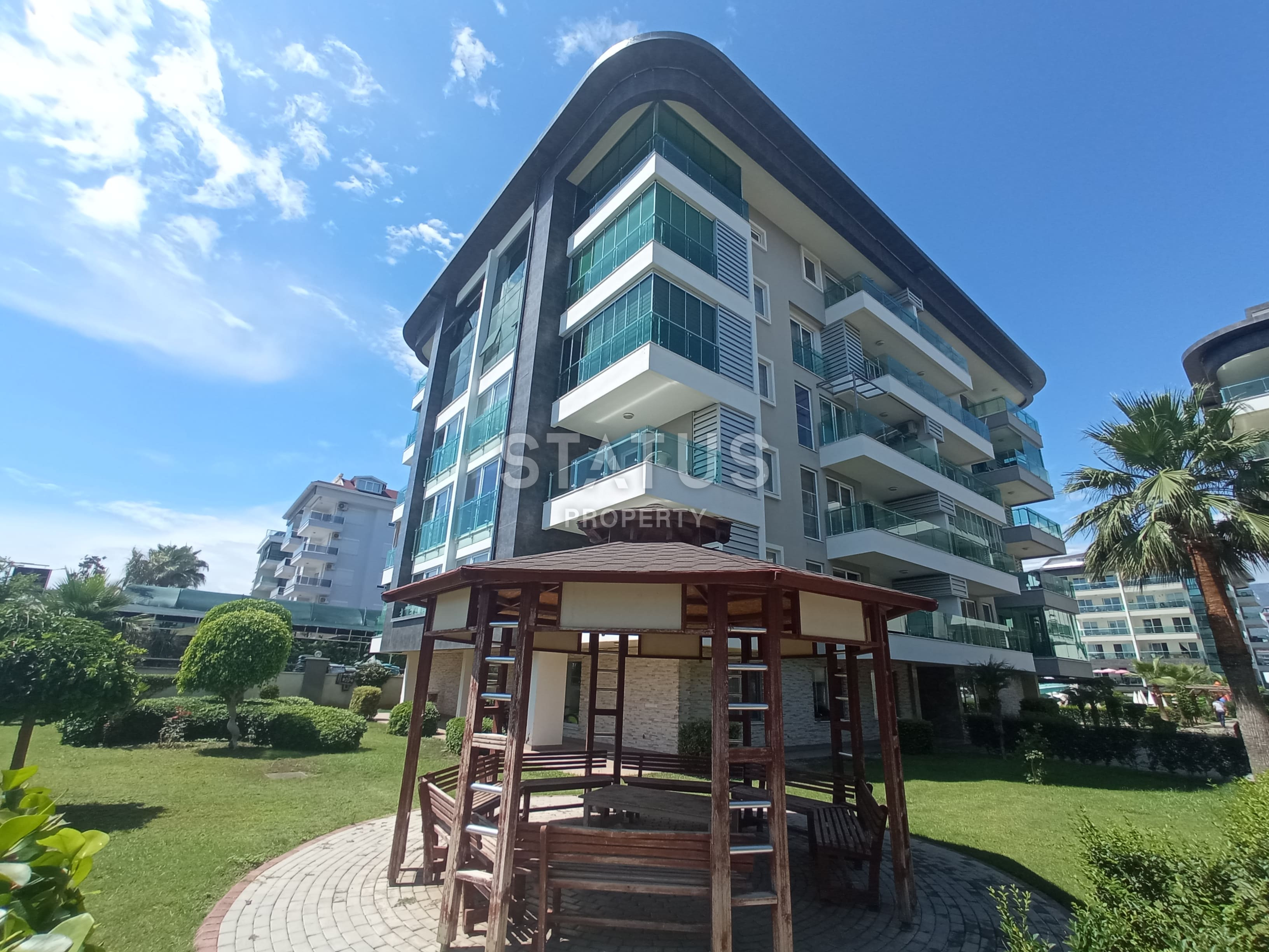 Меблированная квартира в ЖК премиум класса в первой береговой линии в Кестеле. 58м2 фото 35