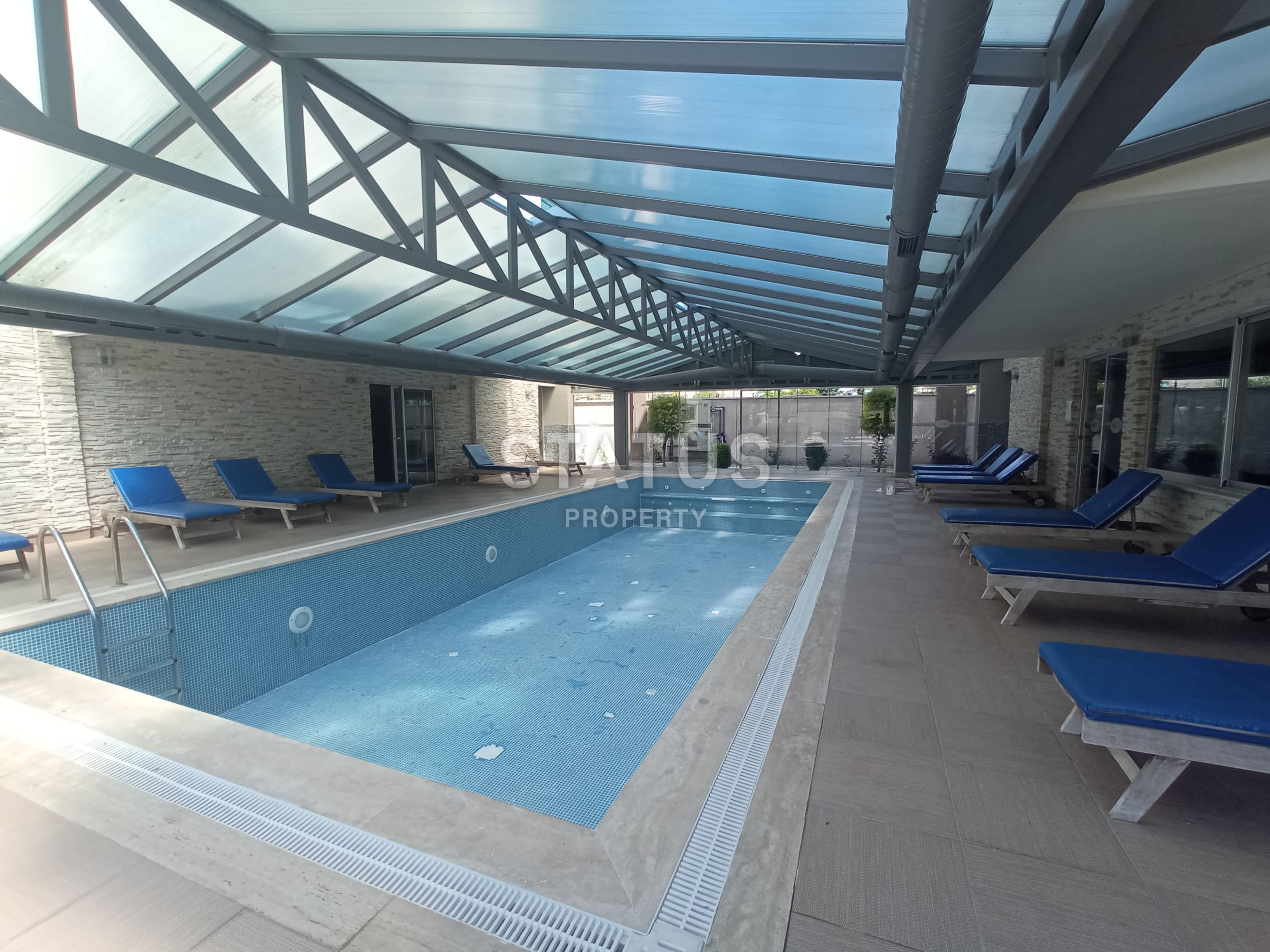 Меблированная квартира в ЖК премиум класса в первой береговой линии в Кестеле. 58м2 фото 37