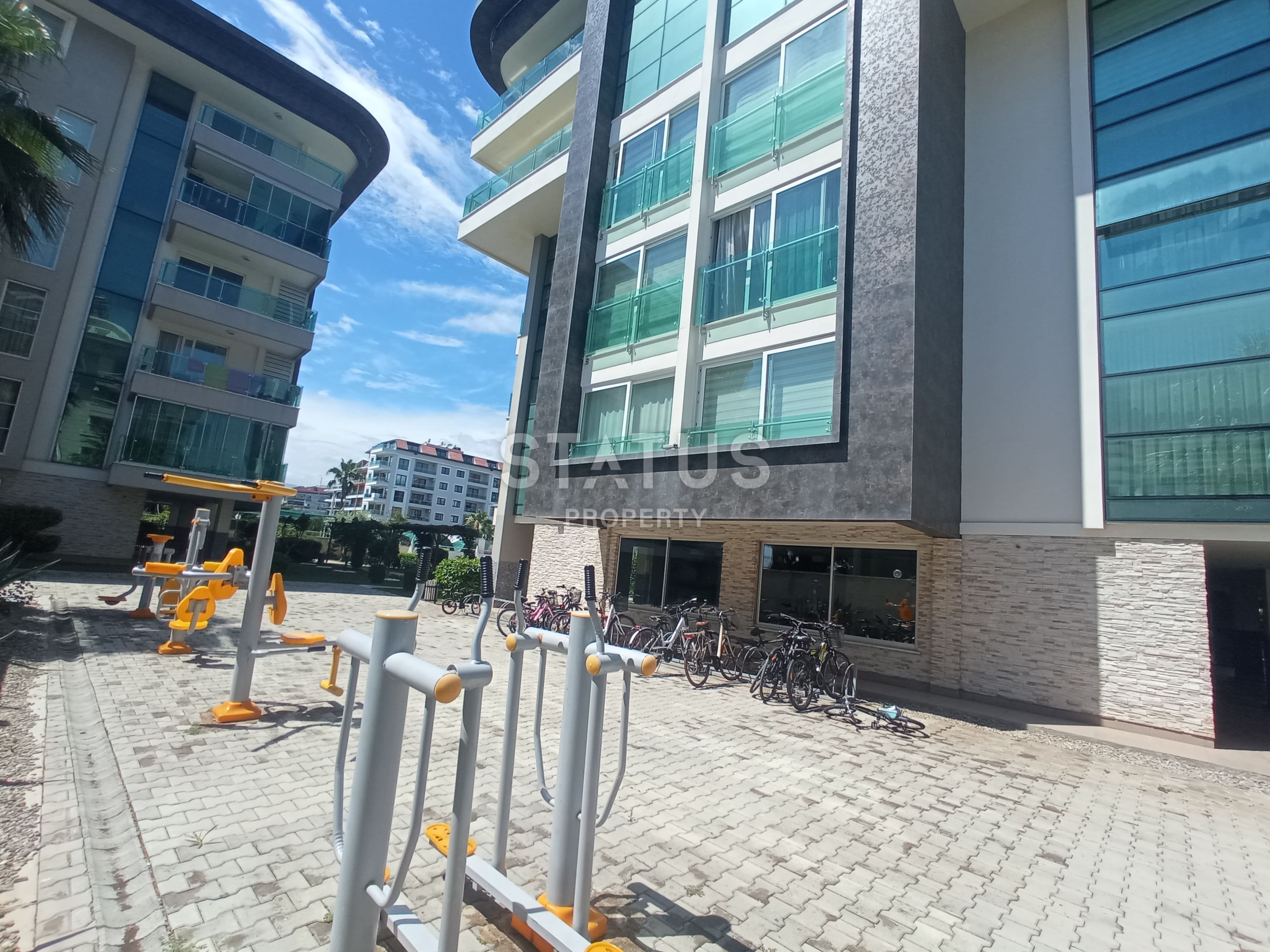 Меблированная квартира в ЖК премиум класса в первой береговой линии в Кестеле. 58м2 фото 39