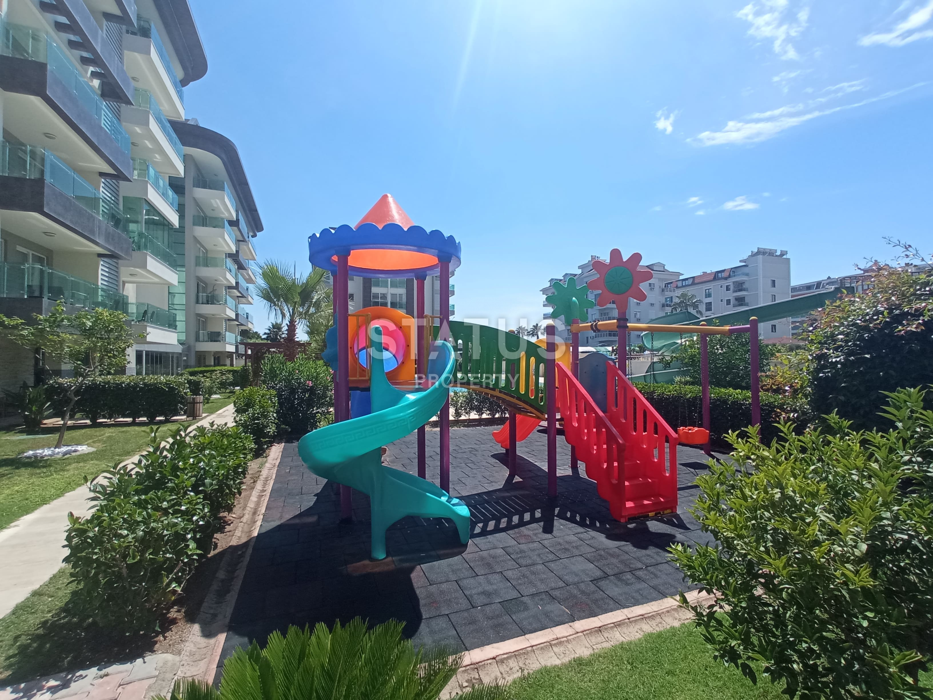 Меблированная квартира в ЖК премиум класса в первой береговой линии в Кестеле. 58м2 фото 40