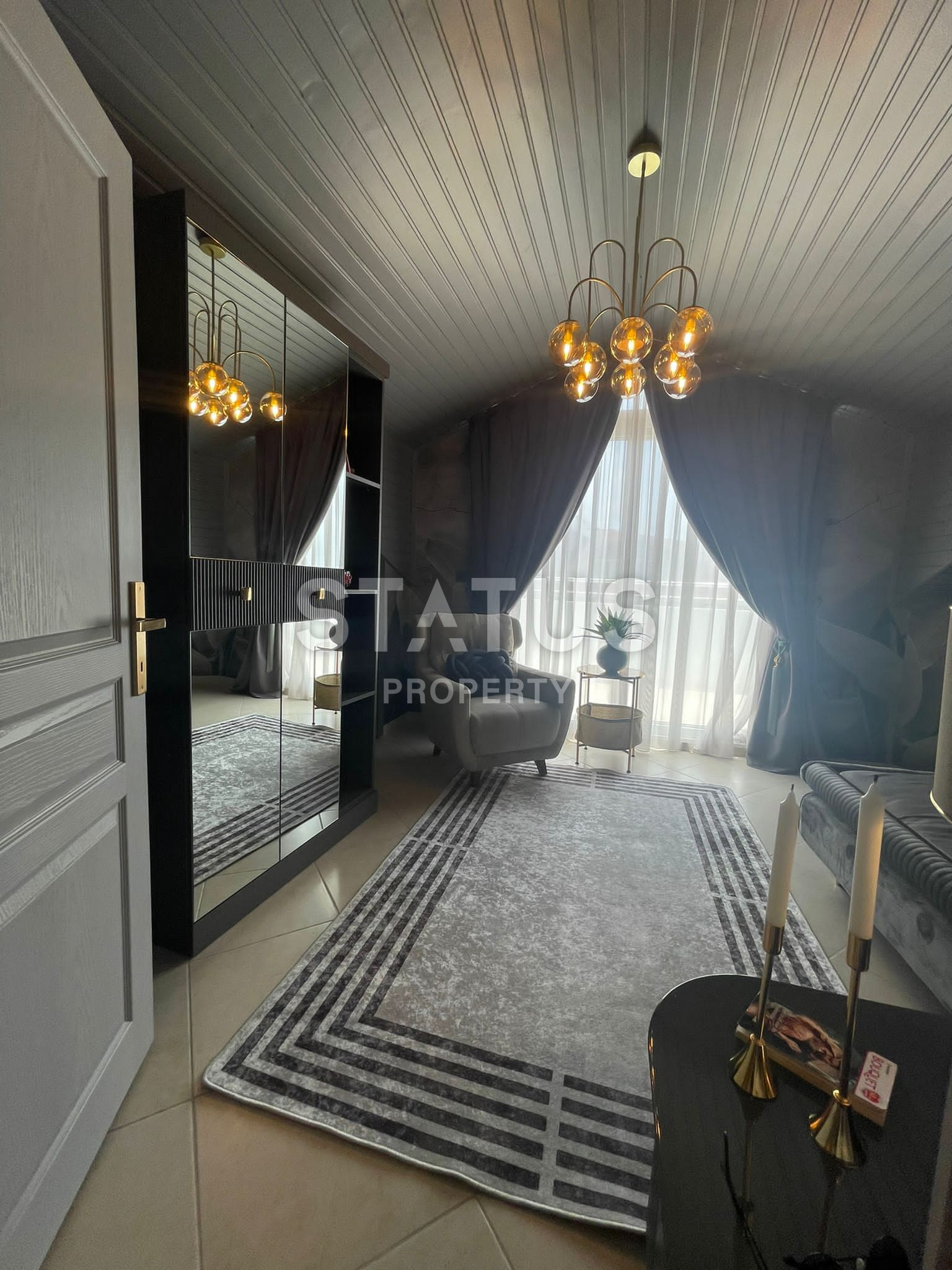 Дизайнерская квартира в центре Аланьи с видом на море. 280м2 фото 5