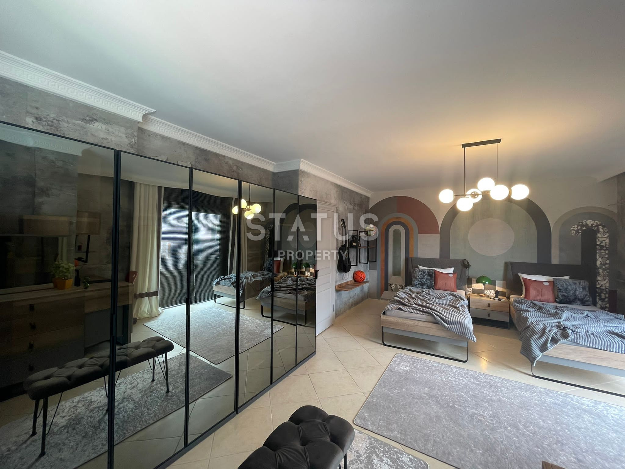 Дизайнерская квартира в центре Аланьи с видом на море. 280м2 фото 15