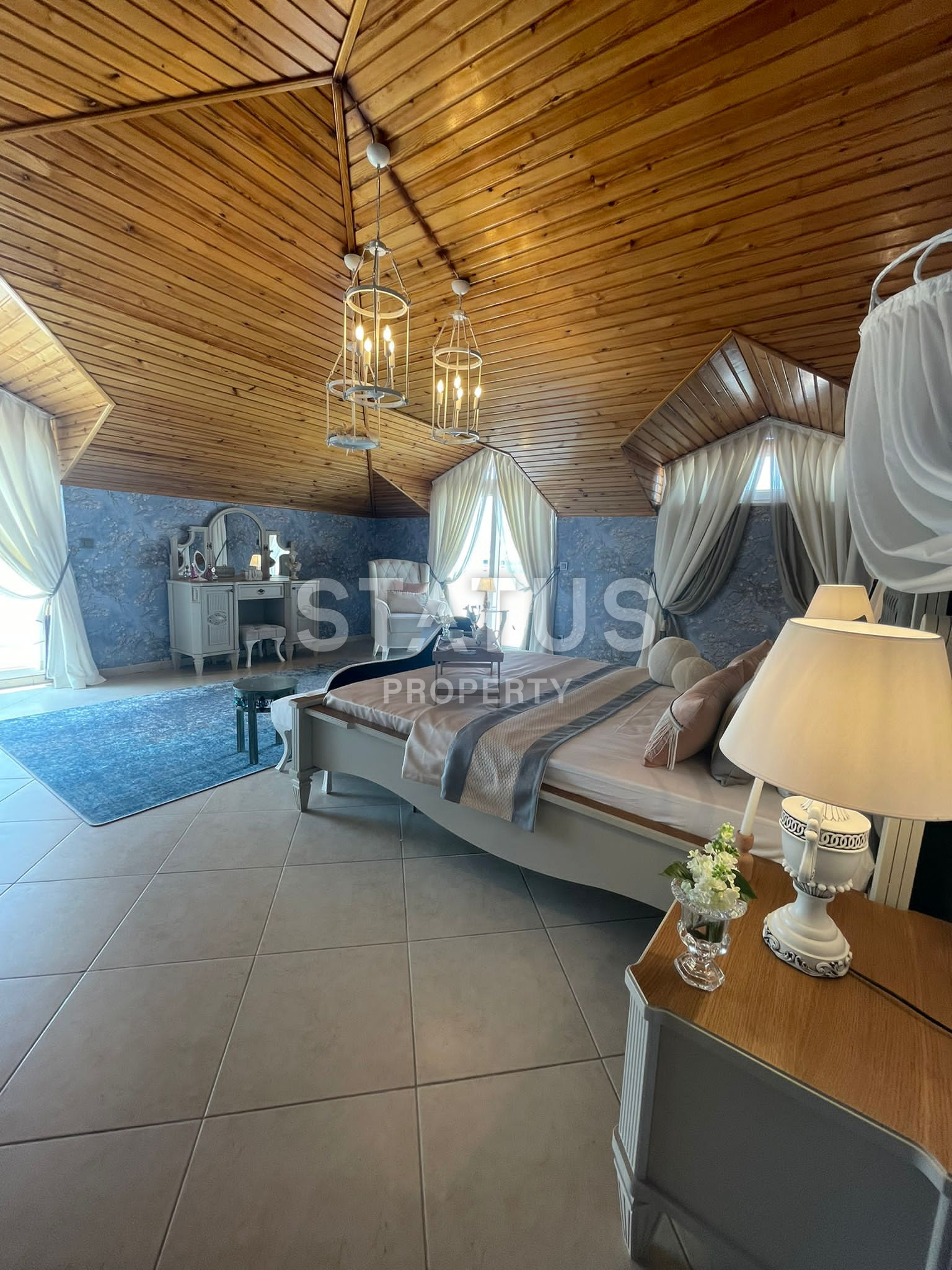 Дизайнерская квартира в центре Аланьи с видом на море. 280м2 фото 17