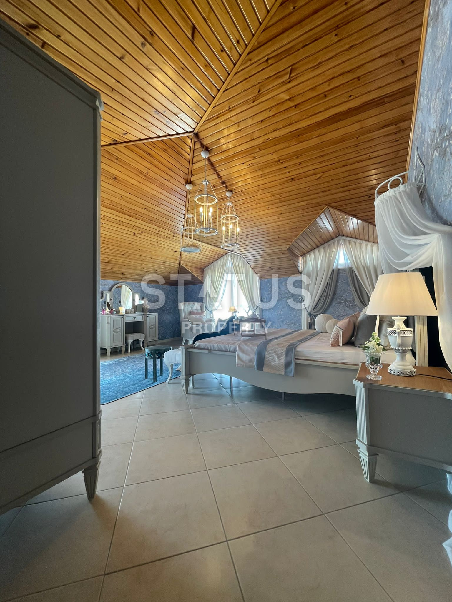 Дизайнерская квартира в центре Аланьи с видом на море. 280м2 фото 21