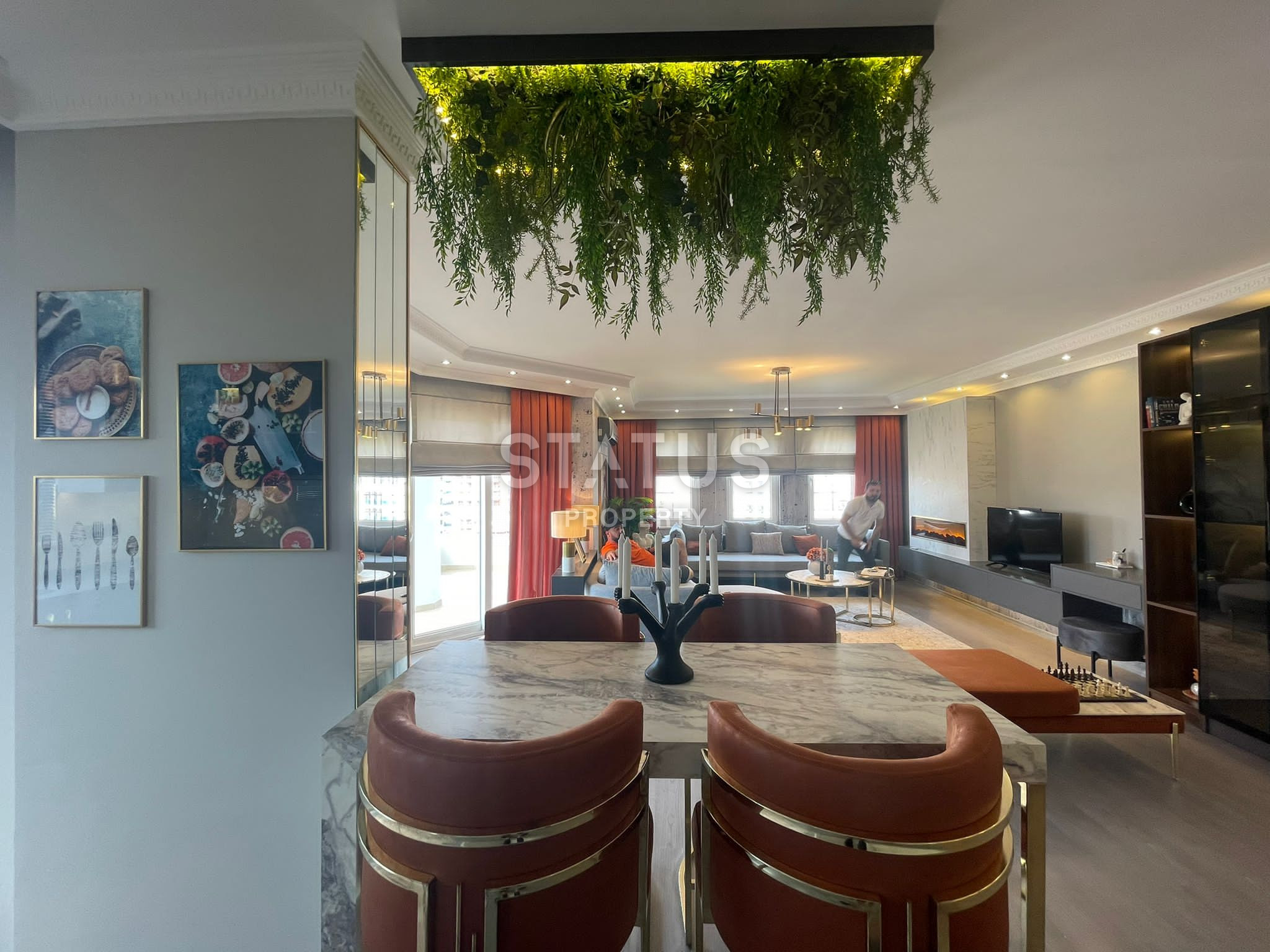 Дизайнерская квартира в центре Аланьи с видом на море. 280м2 фото 23