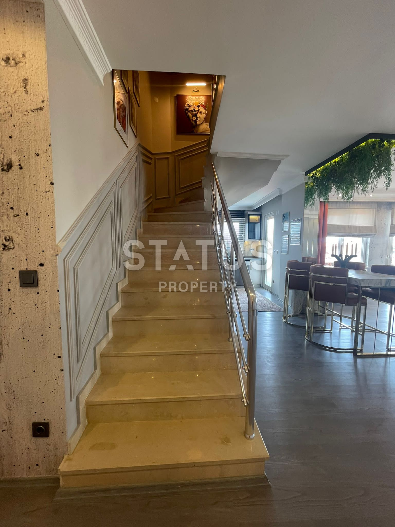 Дизайнерская квартира в центре Аланьи с видом на море. 280м2 фото 24