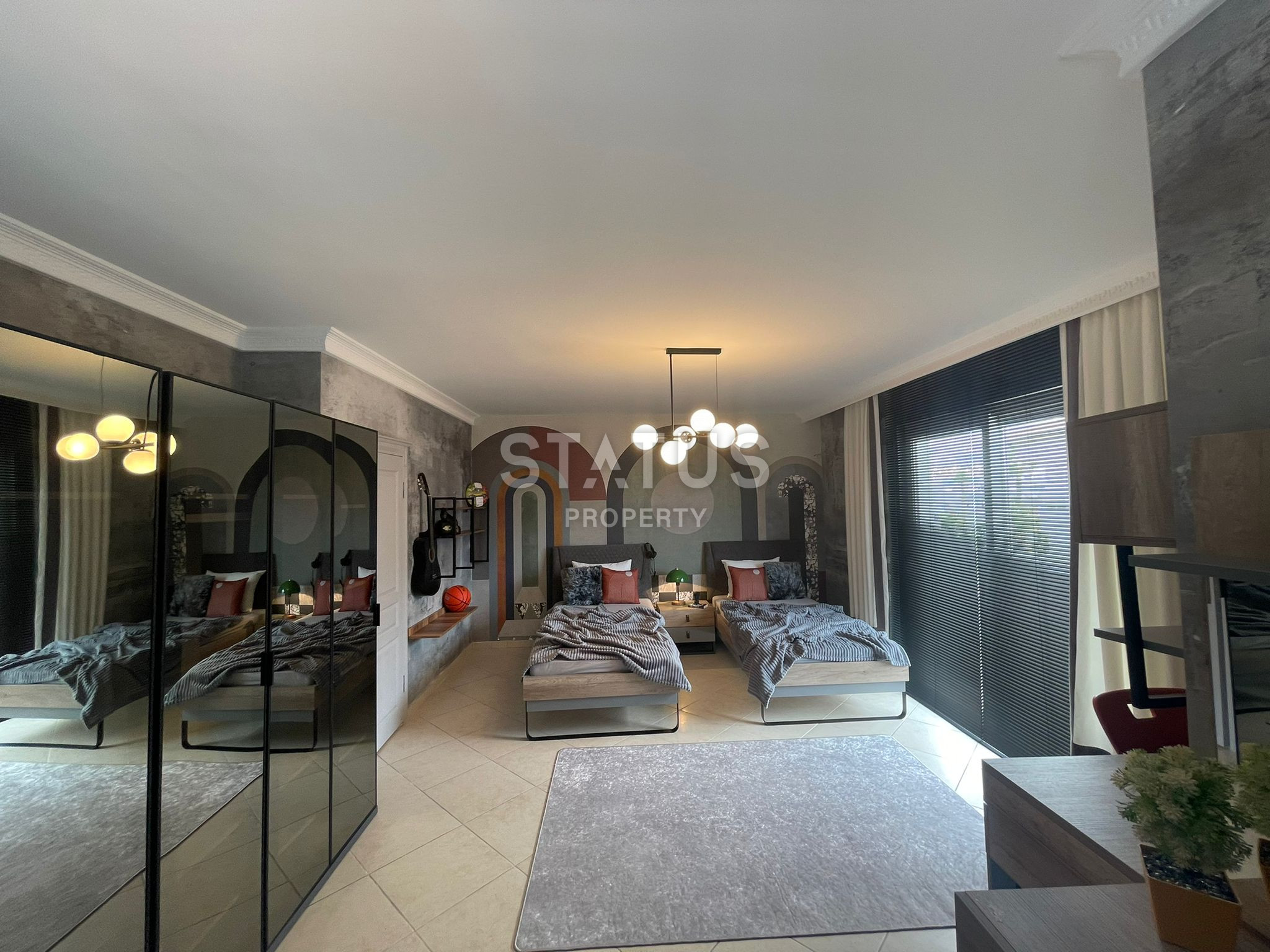 Дизайнерская квартира в центре Аланьи с видом на море. 280м2 фото 29