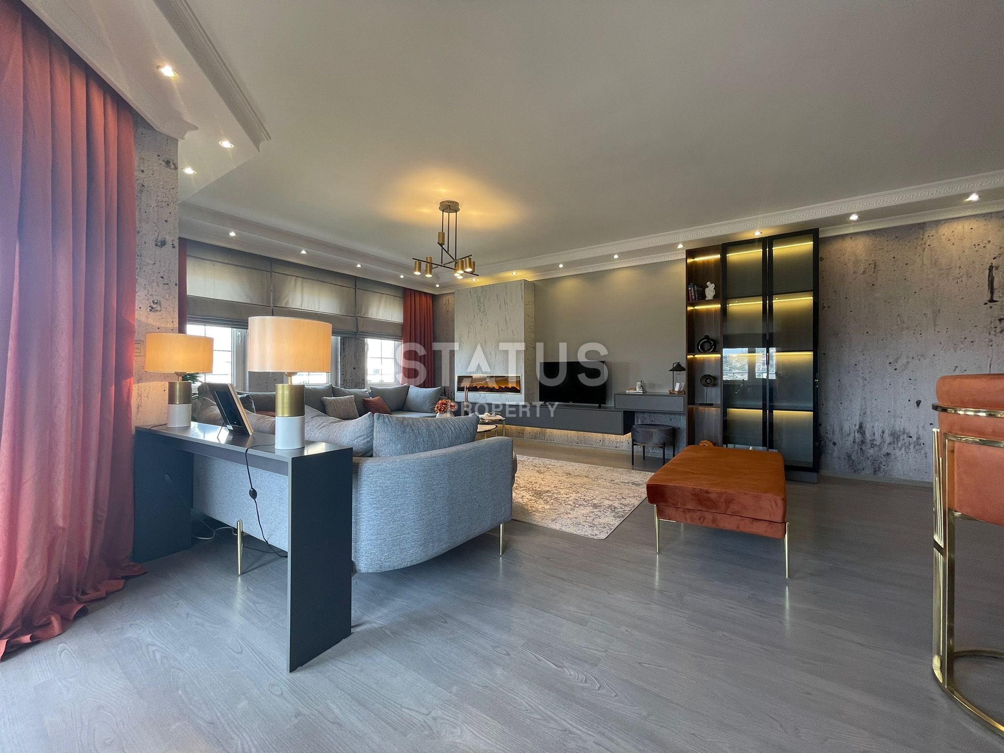 Дизайнерская квартира в центре Аланьи с видом на море. 280м2 фото 31