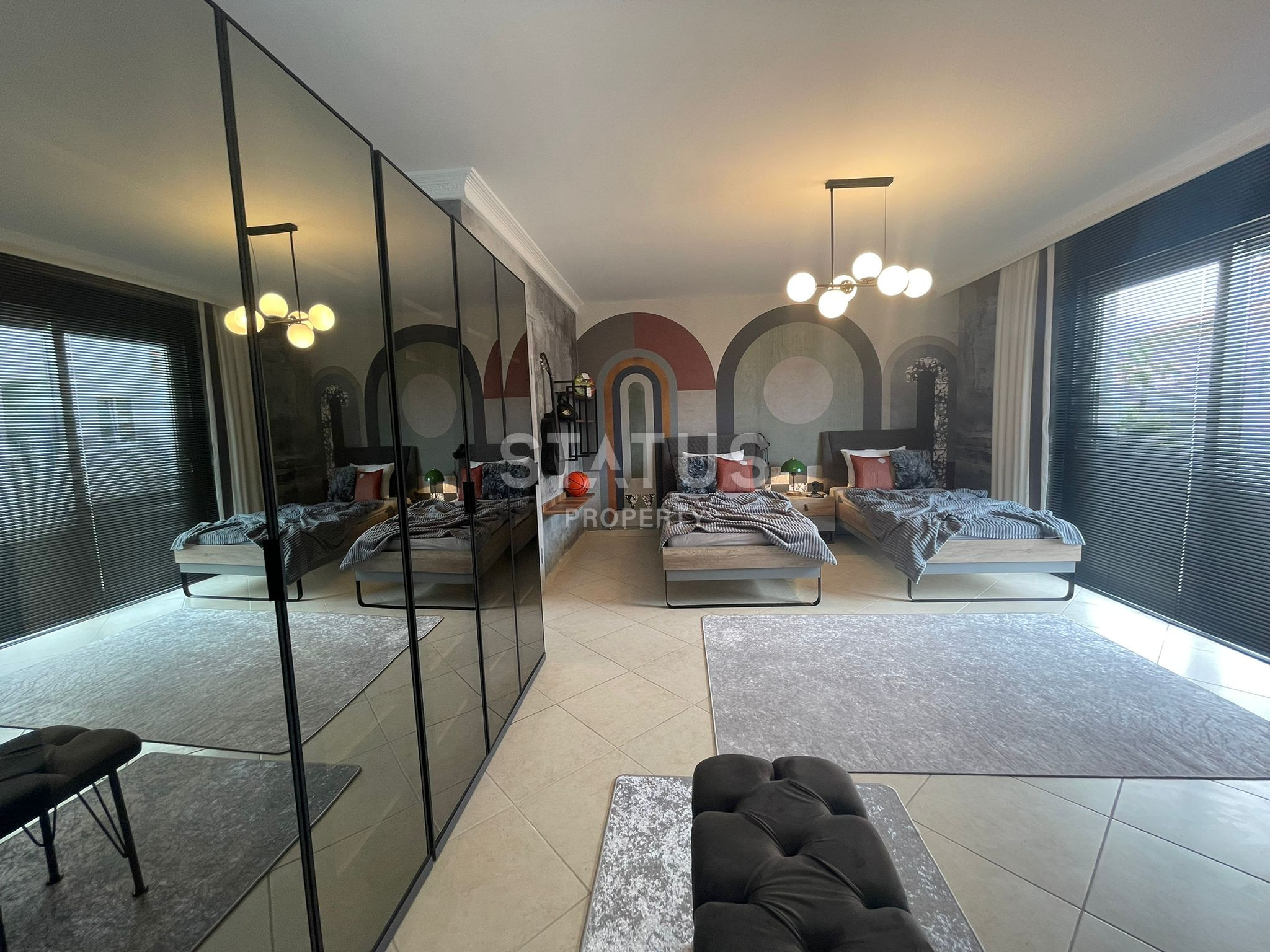 Дизайнерская квартира в центре Аланьи с видом на море. 280м2 фото 35