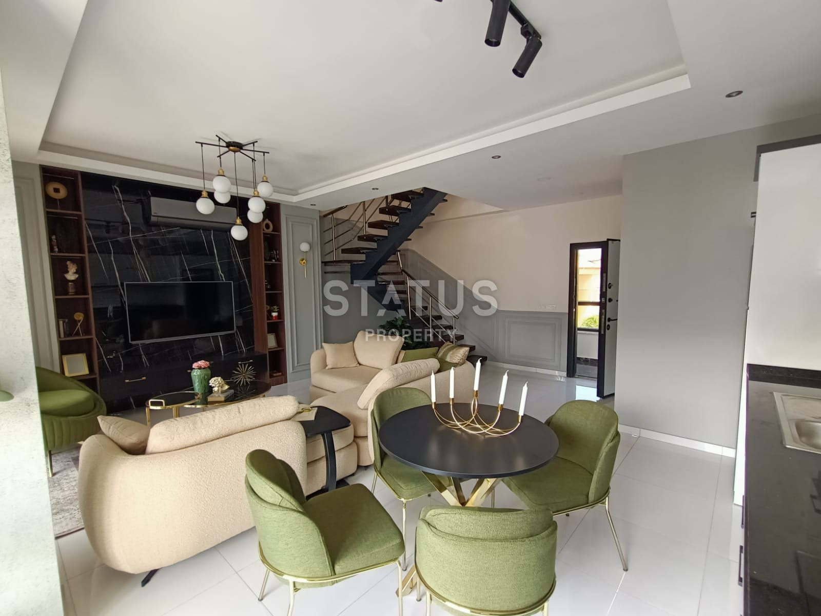 Новый, красивый, меблированный дуплекс 3+1 в ОБА. 150м2 фото 21