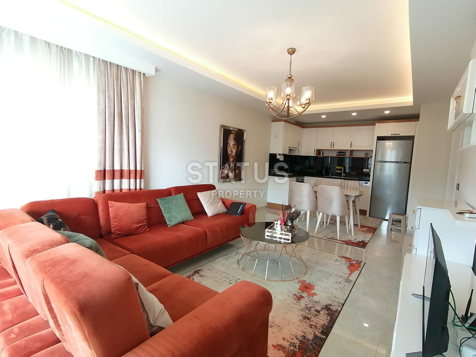 Меблированная двухкомнатная квартира в первой береговой линии. 67м2 фото 12