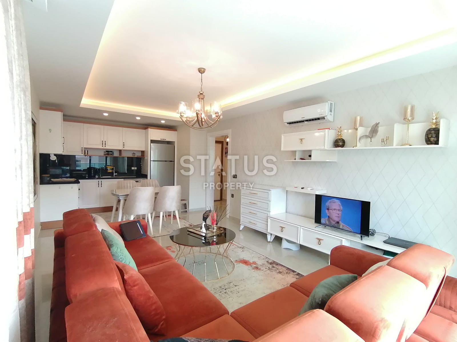 Меблированная двухкомнатная квартира в первой береговой линии. 67м2 фото 11