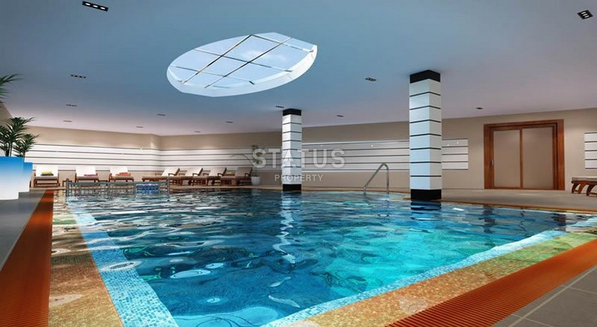 Дуплекс 3+1 с панорамным видом на море в Махмутларе. 230м2 фото 45