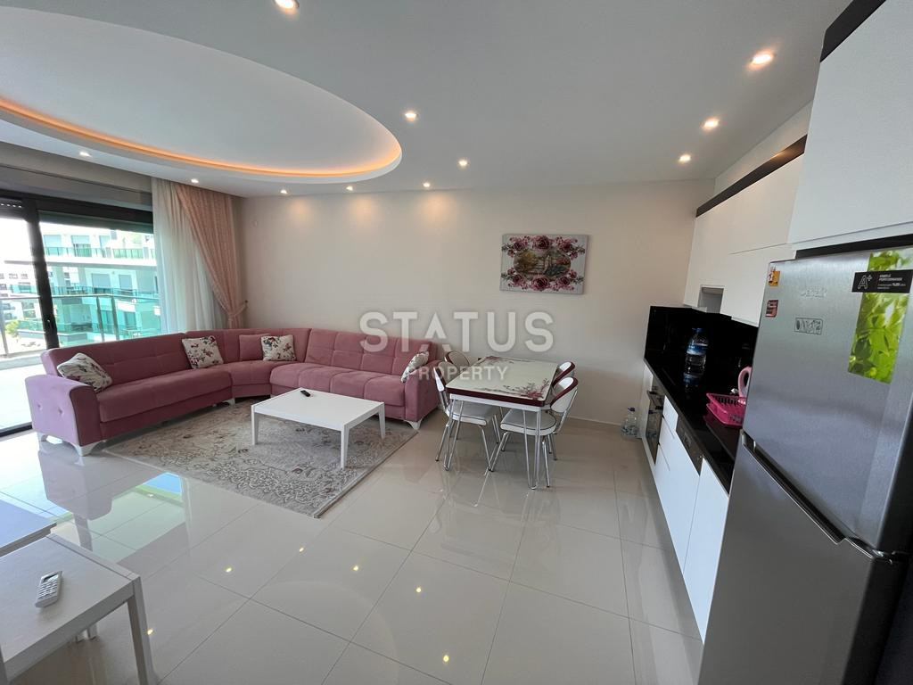 Просторная меблированная квартира в ЖК с отельной инфраструктурой в Каргыджаке. 80м2 фото 11