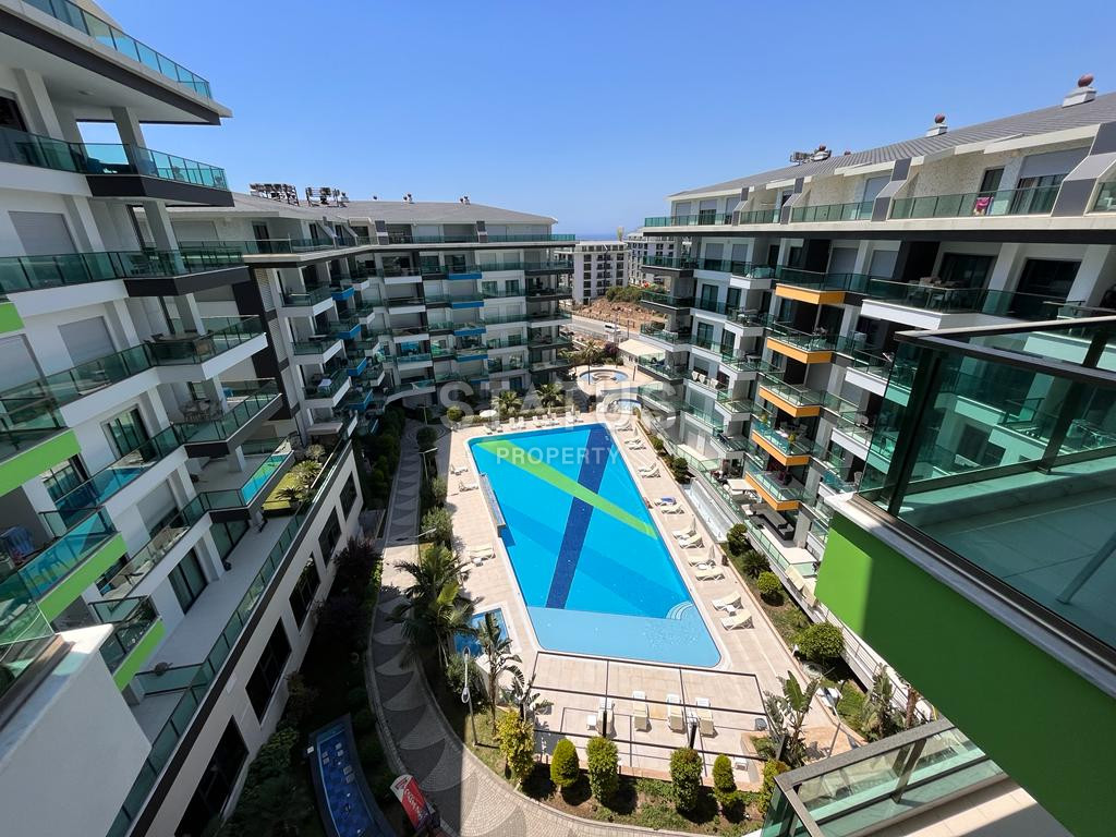 Просторная меблированная квартира в ЖК с отельной инфраструктурой в Каргыджаке. 80м2 фото 16