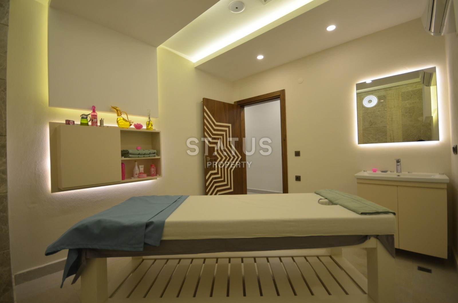 Просторная меблированная квартира в ЖК с отельной инфраструктурой в Каргыджаке. 80м2 фото 17