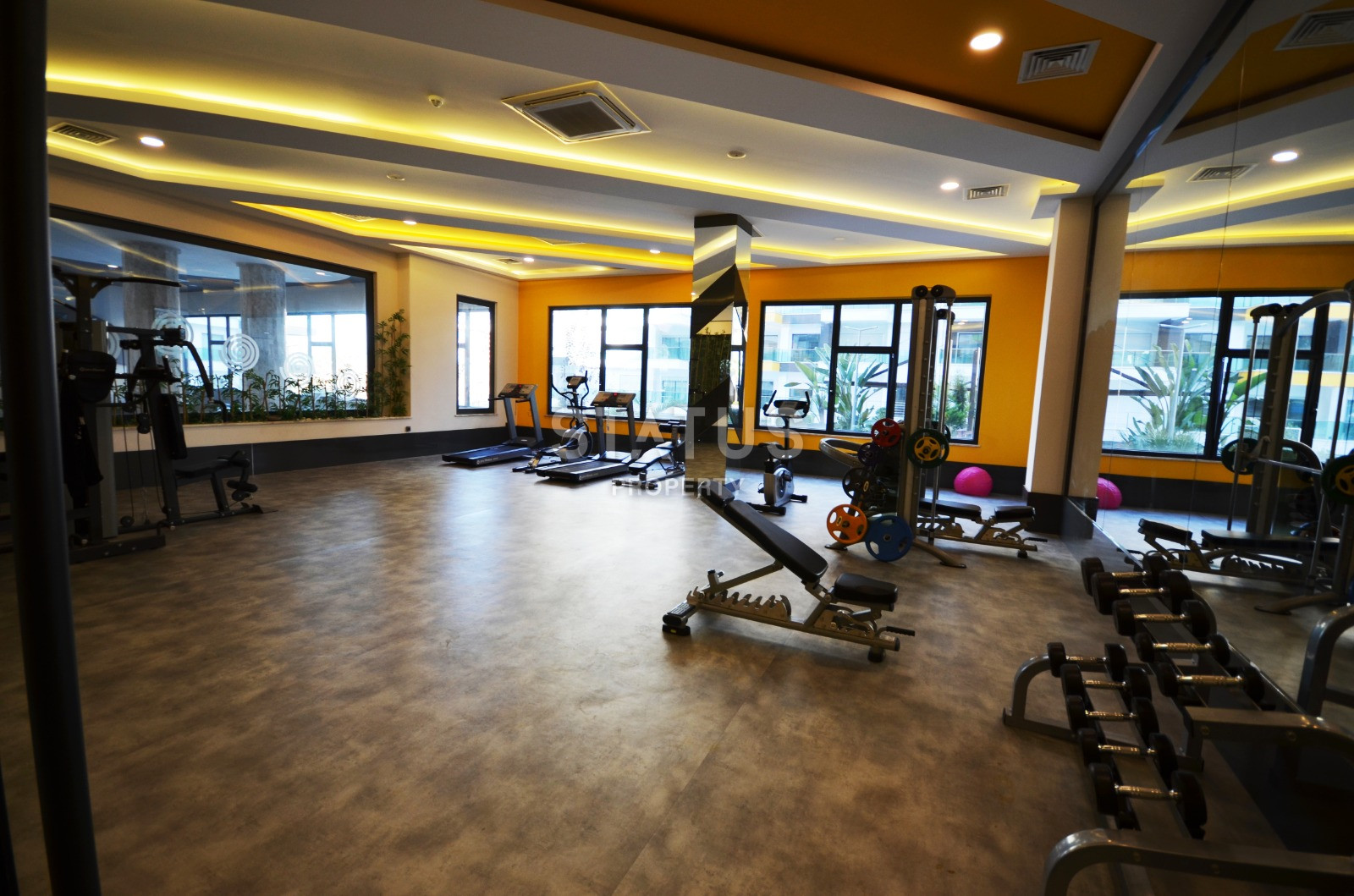 Просторная меблированная квартира в ЖК с отельной инфраструктурой в Каргыджаке. 80м2 фото 34