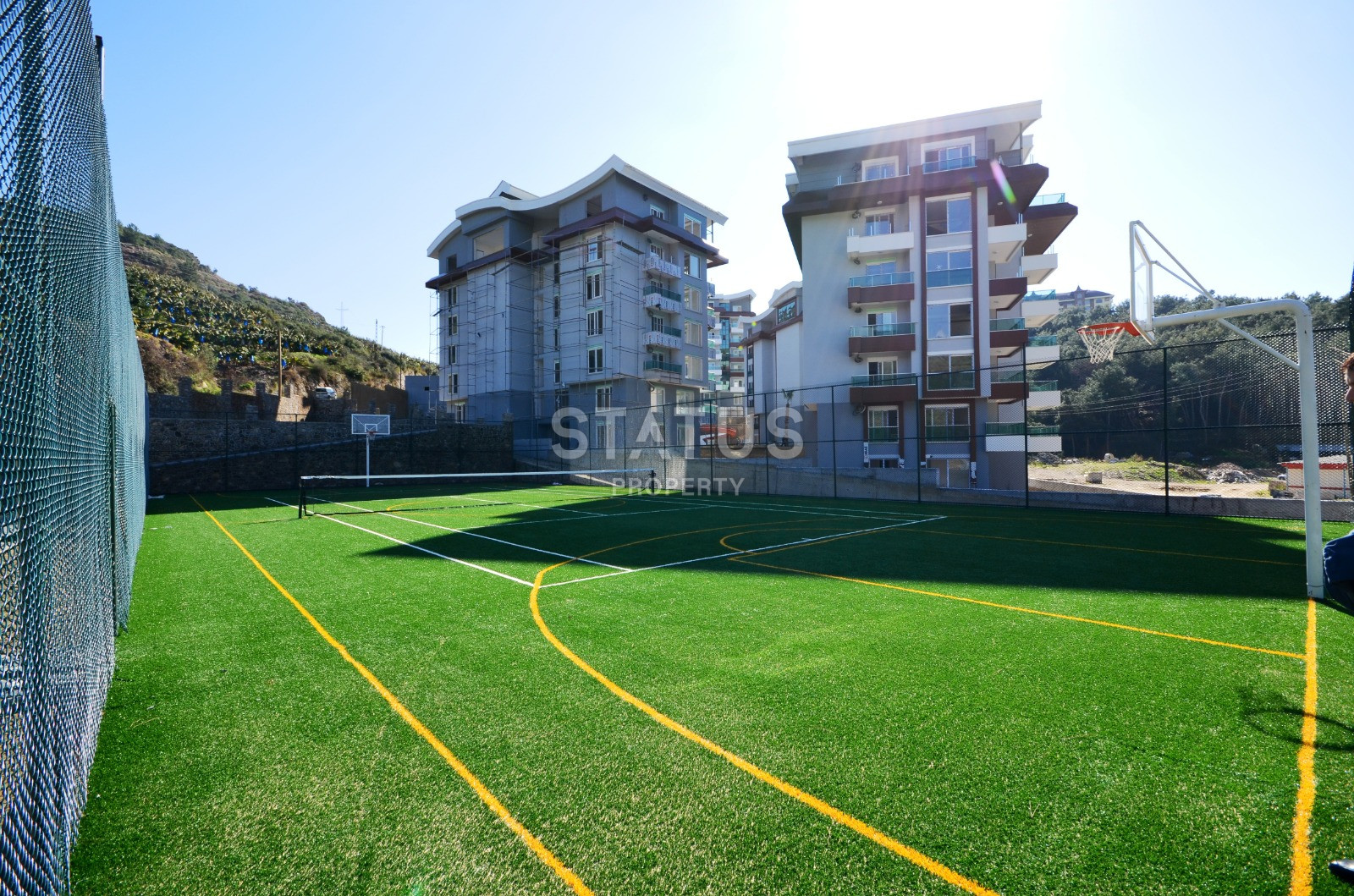 Просторная меблированная квартира в ЖК с отельной инфраструктурой в Каргыджаке. 80м2 фото 41