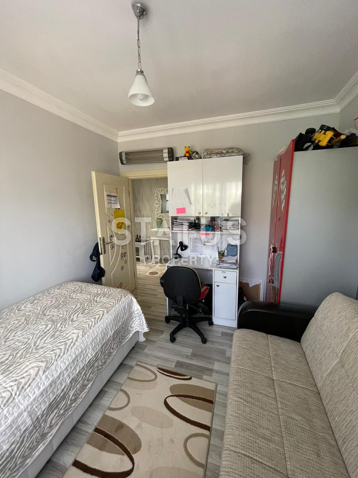 Трёхкомнатная меблированная квартира в Махмутларе. 100м2 фото 12