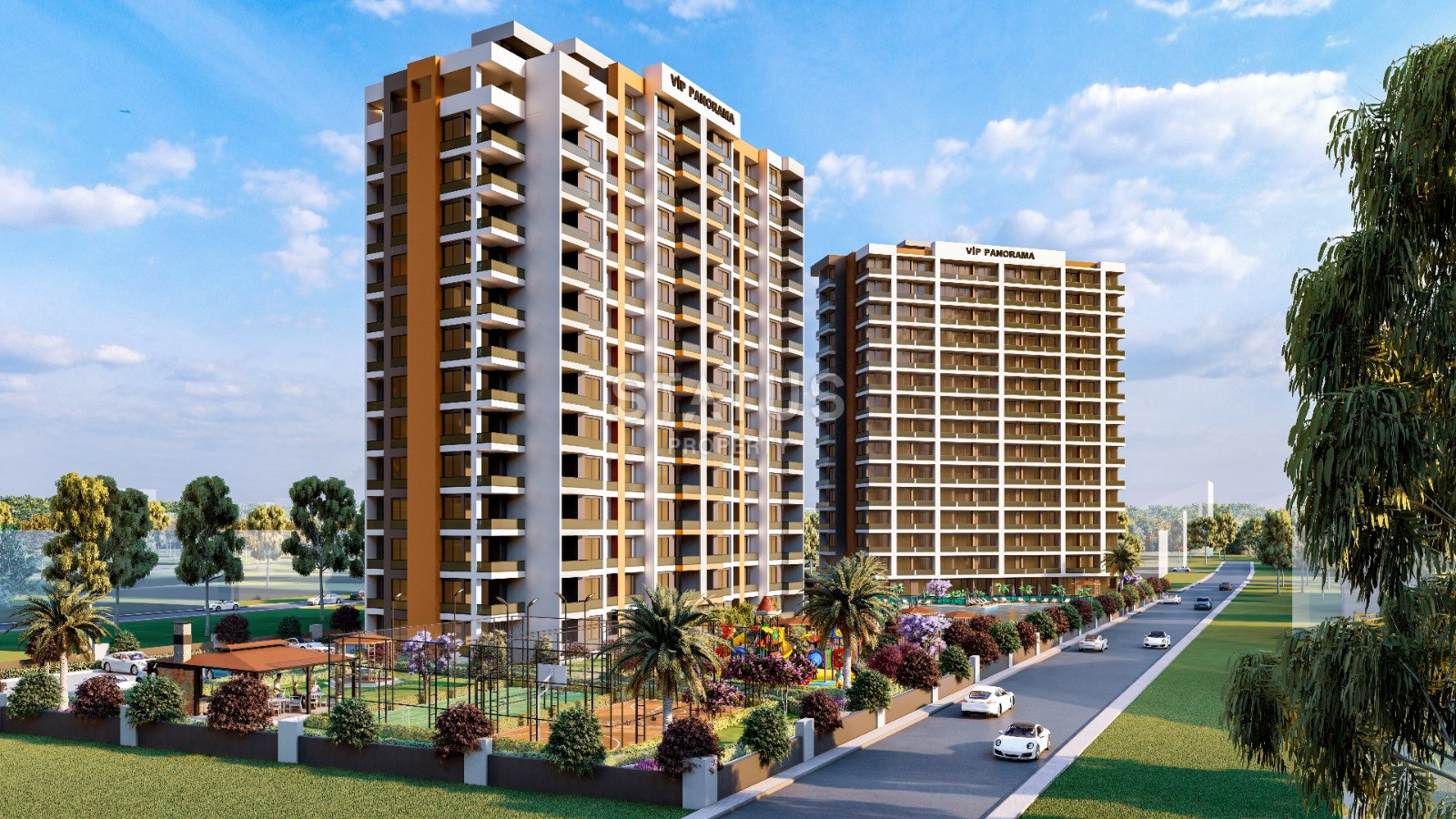 Новый проект в Мерсине в 286м до моря. 54м2 -  84м2 фото 2
